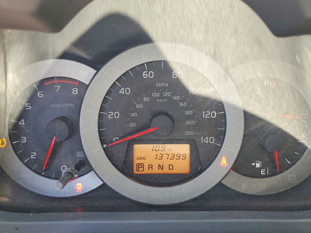 2010 Toyota Rav4 Base Red vin: JTMZF4DV5A5026942