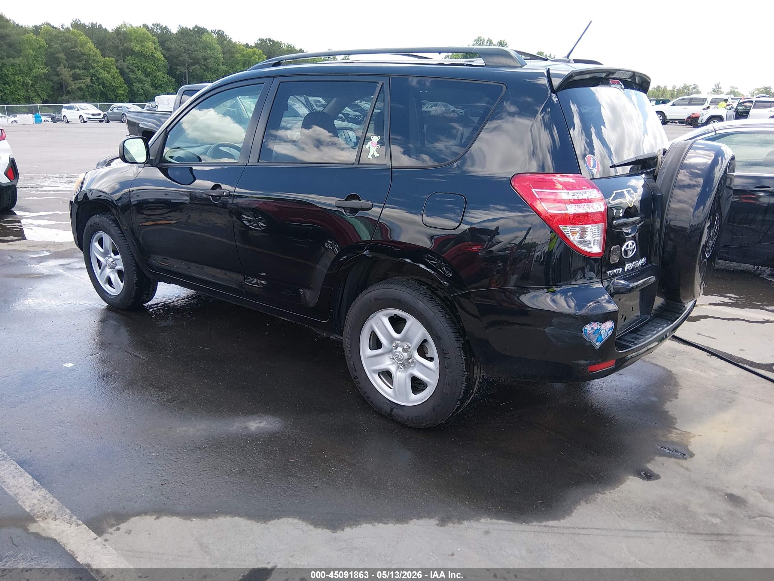 2010 Toyota Rav4 Black vin: JTMZF4DV5AD021049