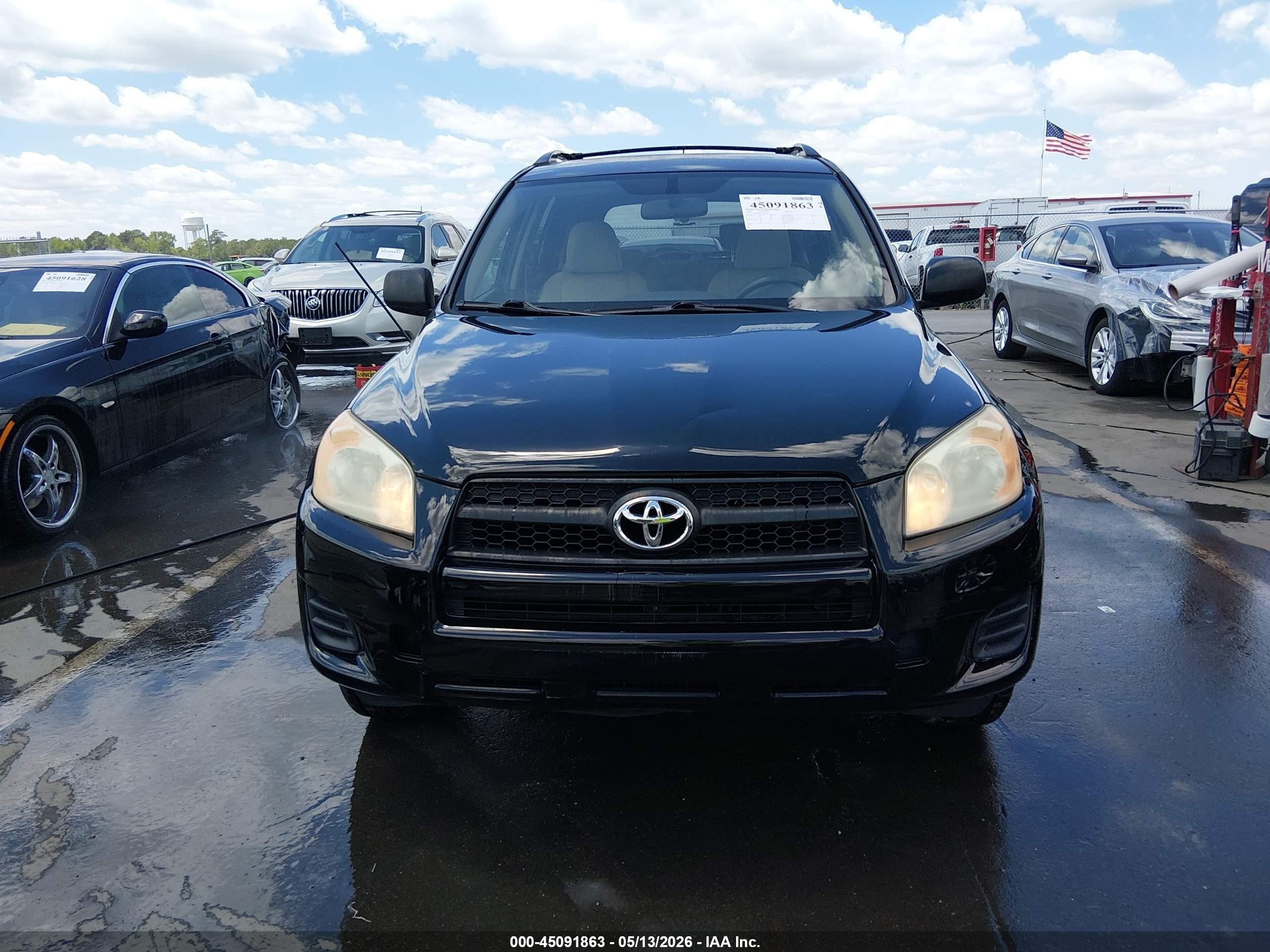 2010 Toyota Rav4 Black vin: JTMZF4DV5AD021049