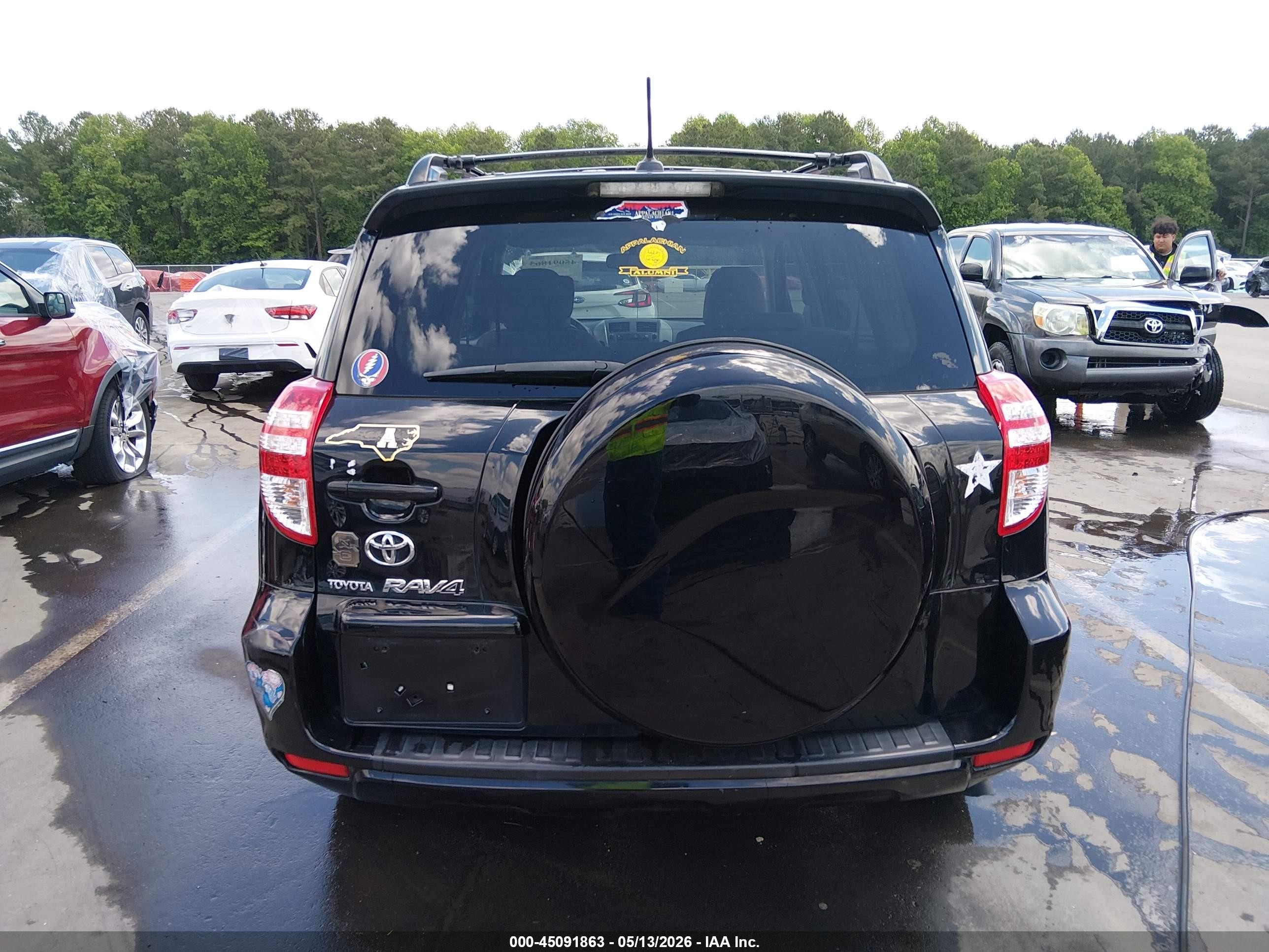 2010 Toyota Rav4 Black vin: JTMZF4DV5AD021049