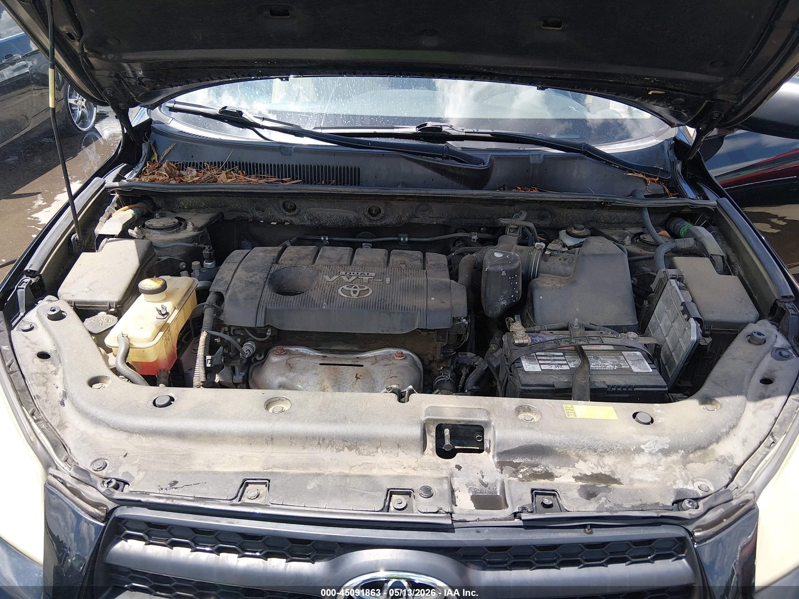 2010 Toyota Rav4 Black vin: JTMZF4DV5AD021049