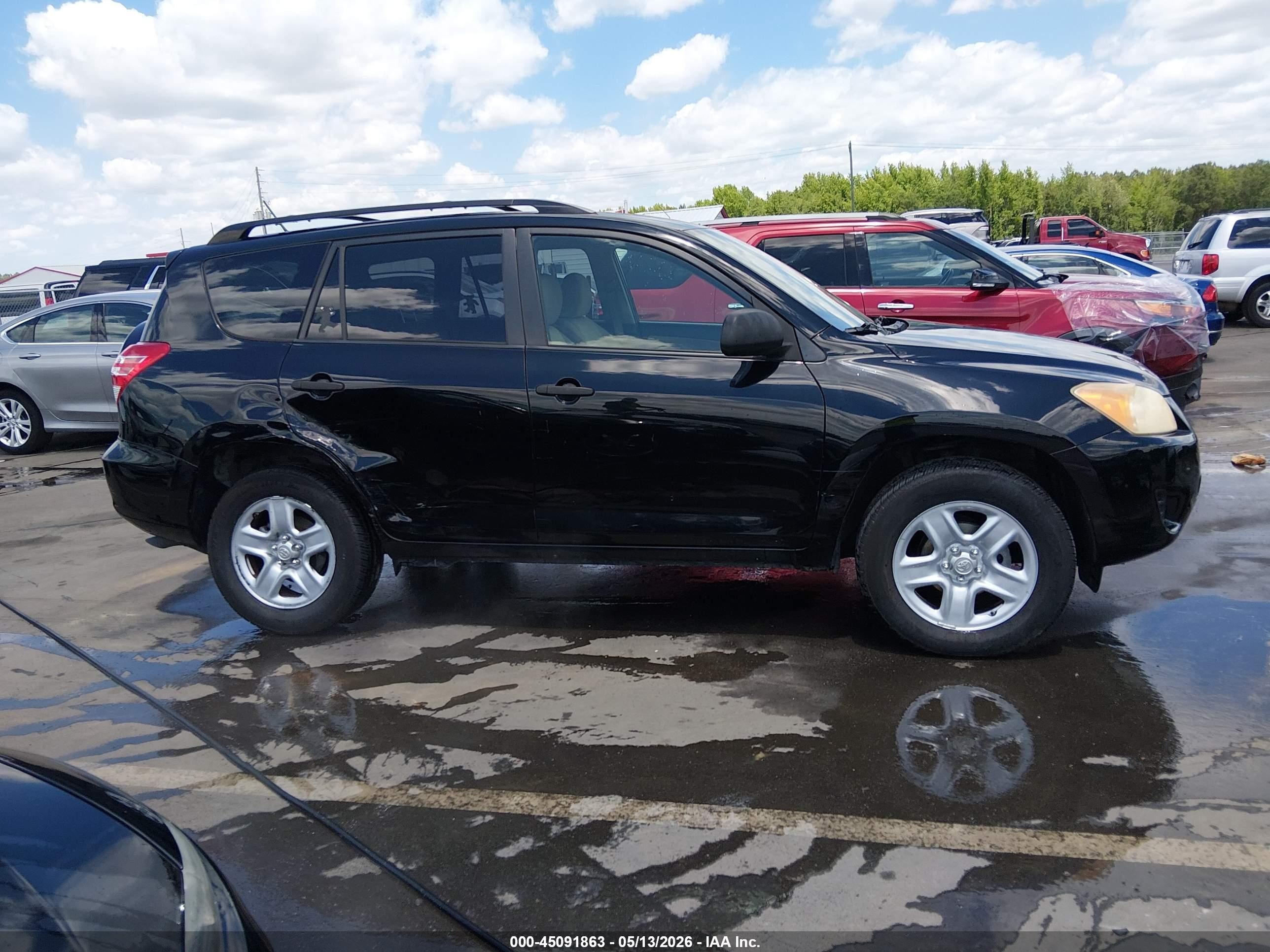 2010 Toyota Rav4 Black vin: JTMZF4DV5AD021049
