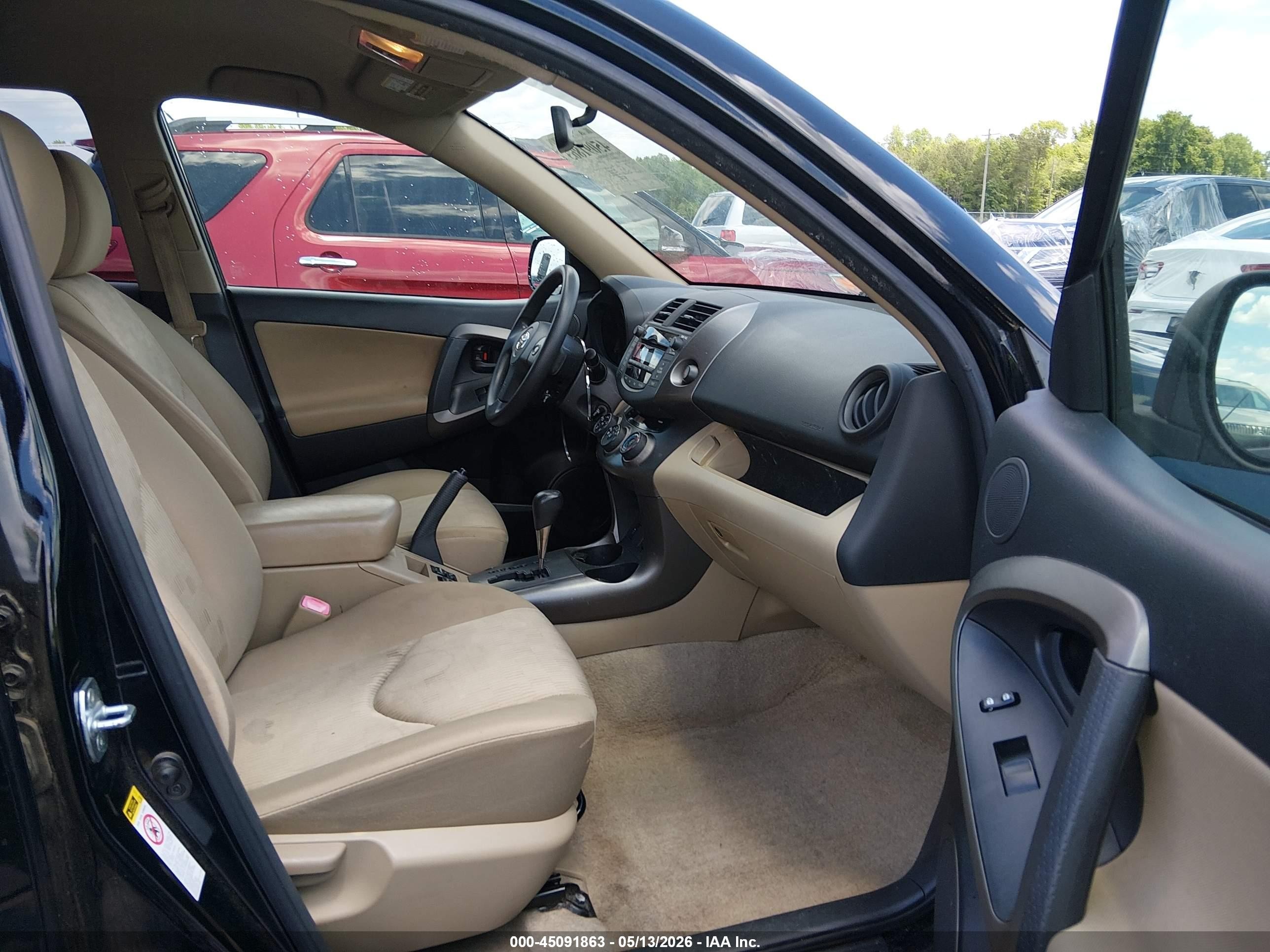 2010 Toyota Rav4 Black vin: JTMZF4DV5AD021049