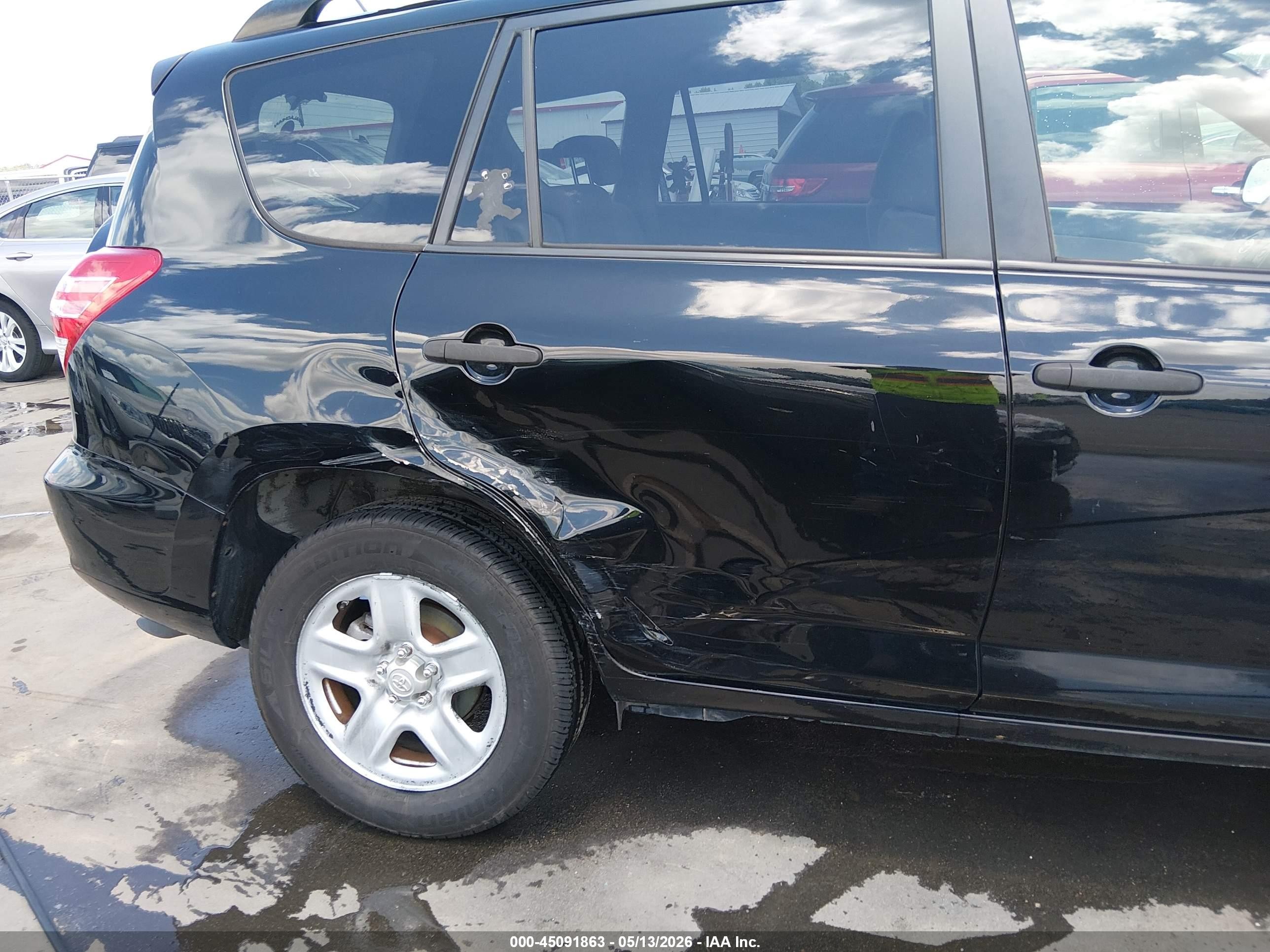 2010 Toyota Rav4 Black vin: JTMZF4DV5AD021049