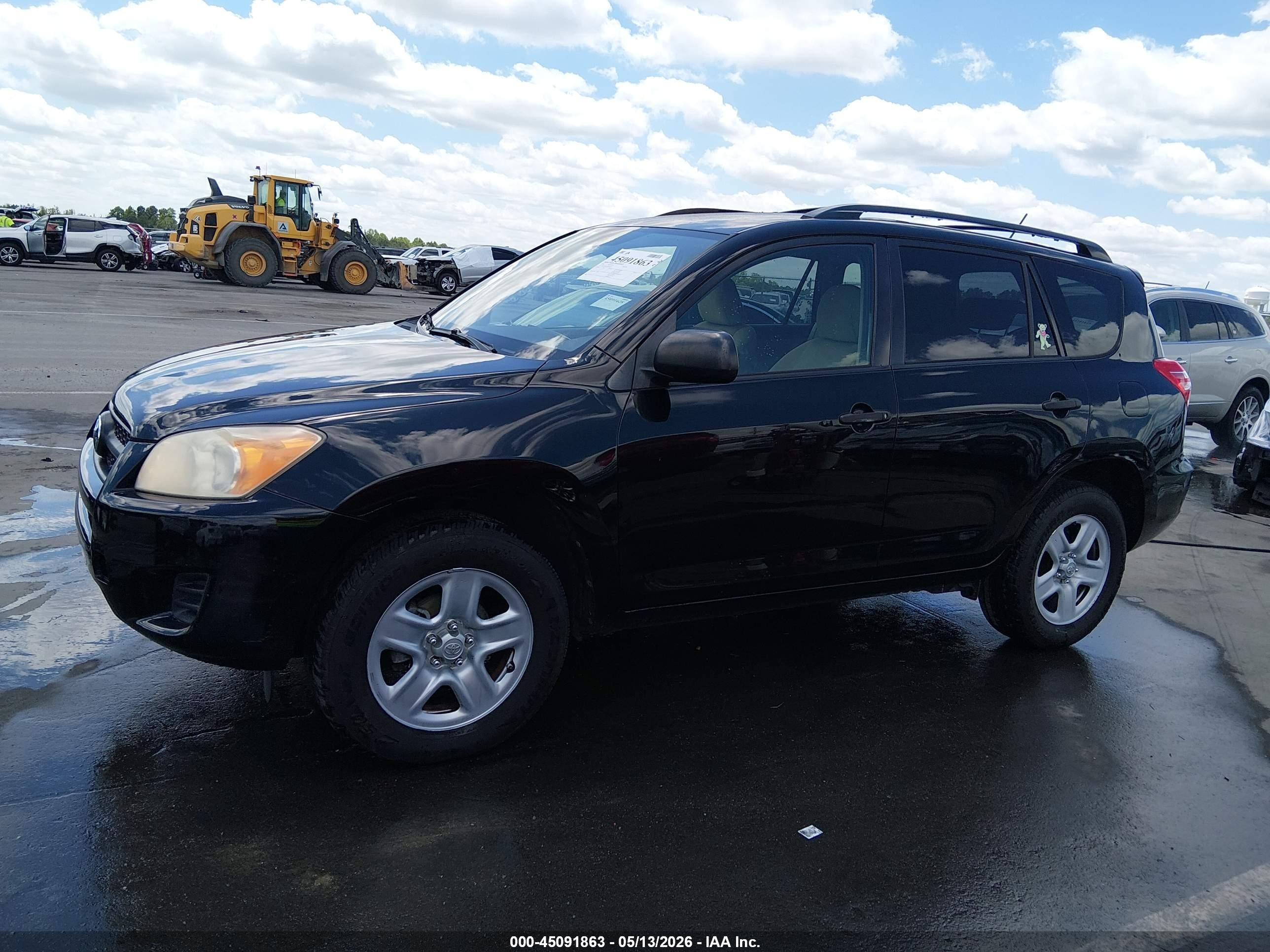 2010 Toyota Rav4 Black vin: JTMZF4DV5AD021049