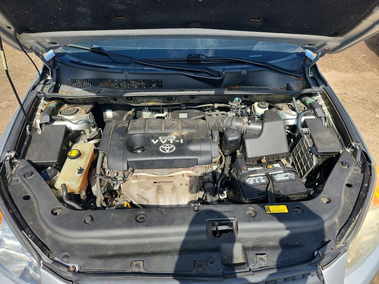 2010 Toyota Rav4 Base Серый vin: JTMZF4DV5AD026929