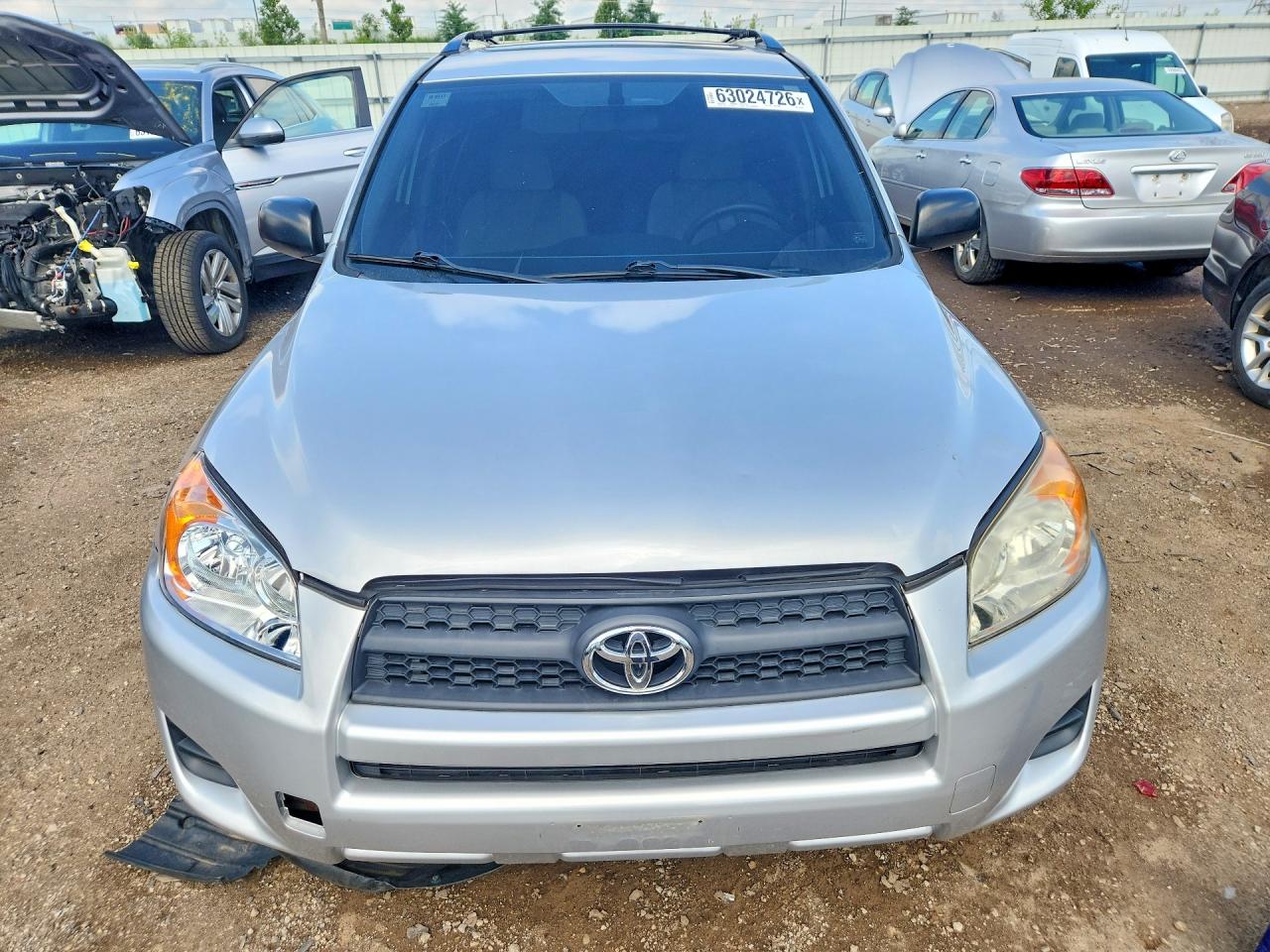 2010 Toyota Rav4 Base Серый vin: JTMZF4DV5AD026929