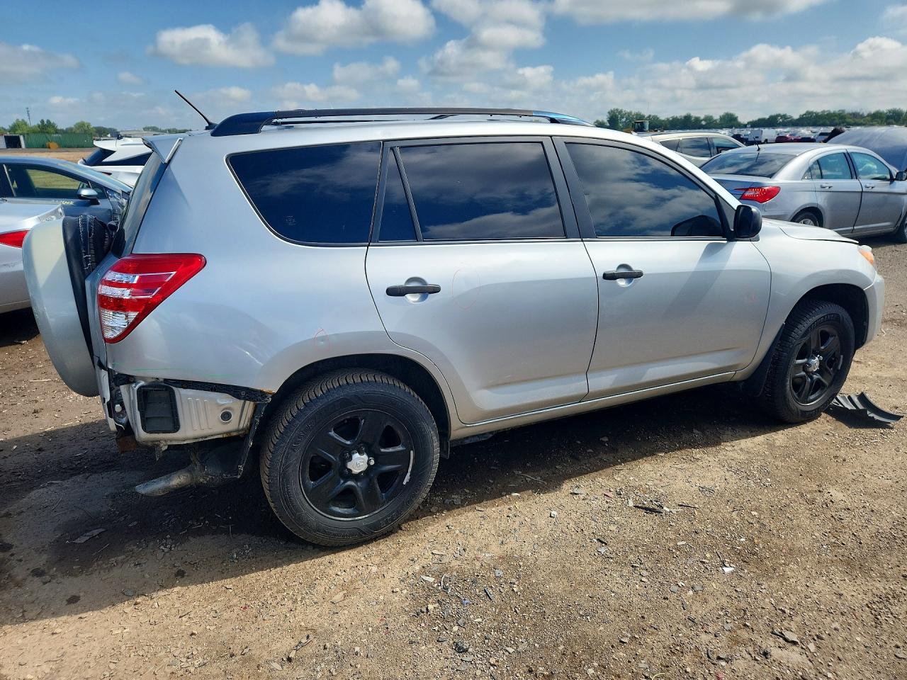 2010 Toyota Rav4 Base Серый vin: JTMZF4DV5AD026929