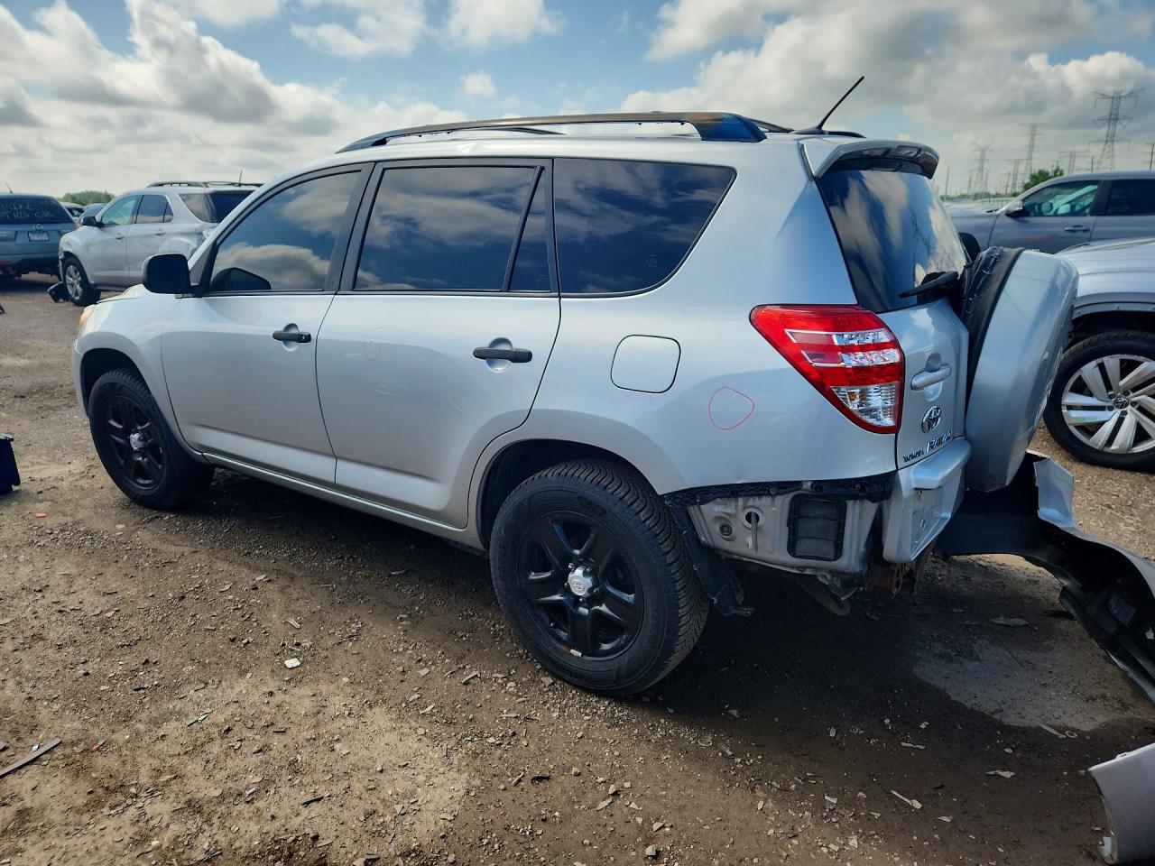 2010 Toyota Rav4 Base Серый vin: JTMZF4DV5AD026929