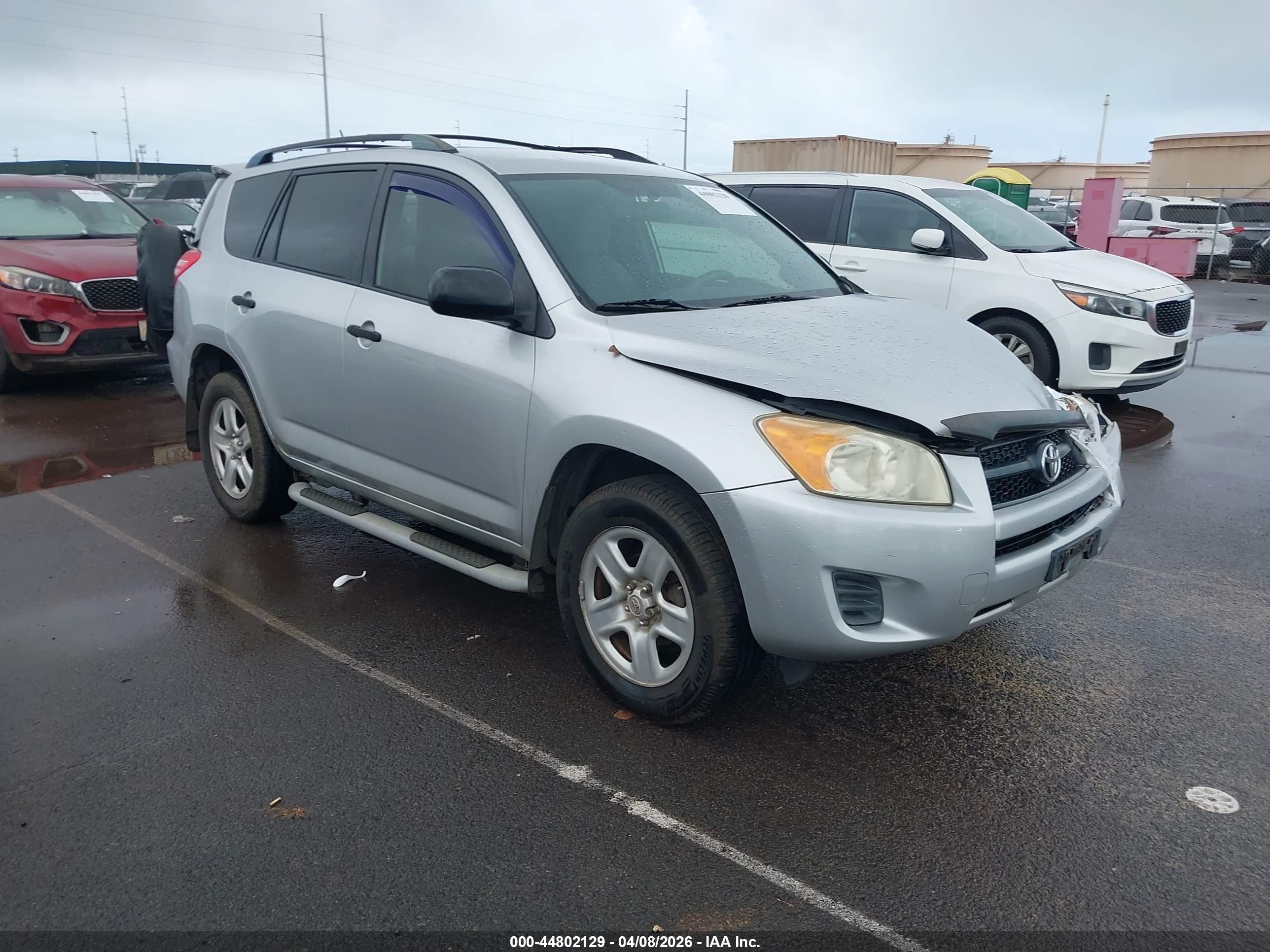 2012 Toyota Rav4   Silver vin: JTMZF4DV5CD033088