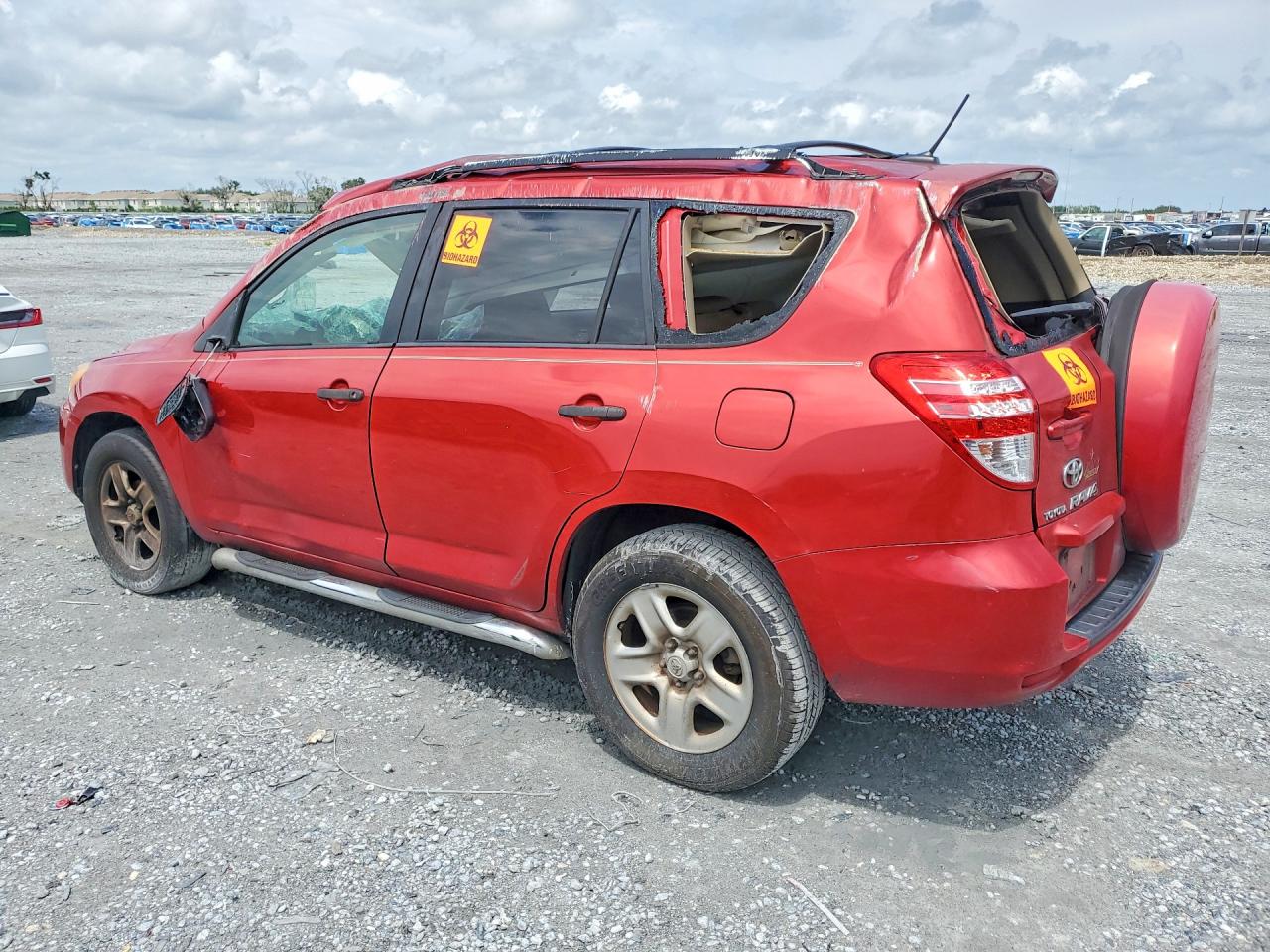 2010 Toyota Rav4 Base Red vin: JTMZF4DV6A5019319