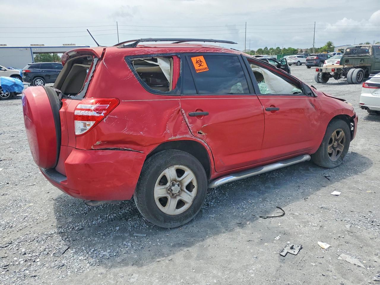 2010 Toyota Rav4 Base Red vin: JTMZF4DV6A5019319