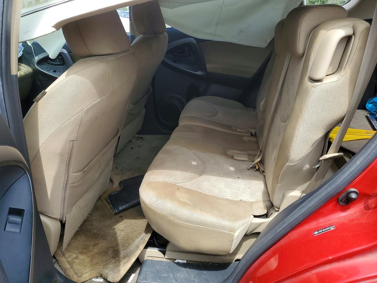 2010 Toyota Rav4 Base Red vin: JTMZF4DV6A5019319