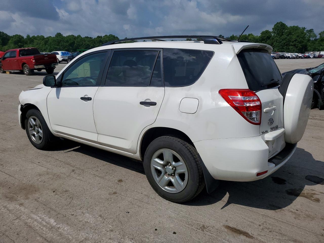 2010 Toyota Rav4 Base White vin: JTMZF4DV6A5019711