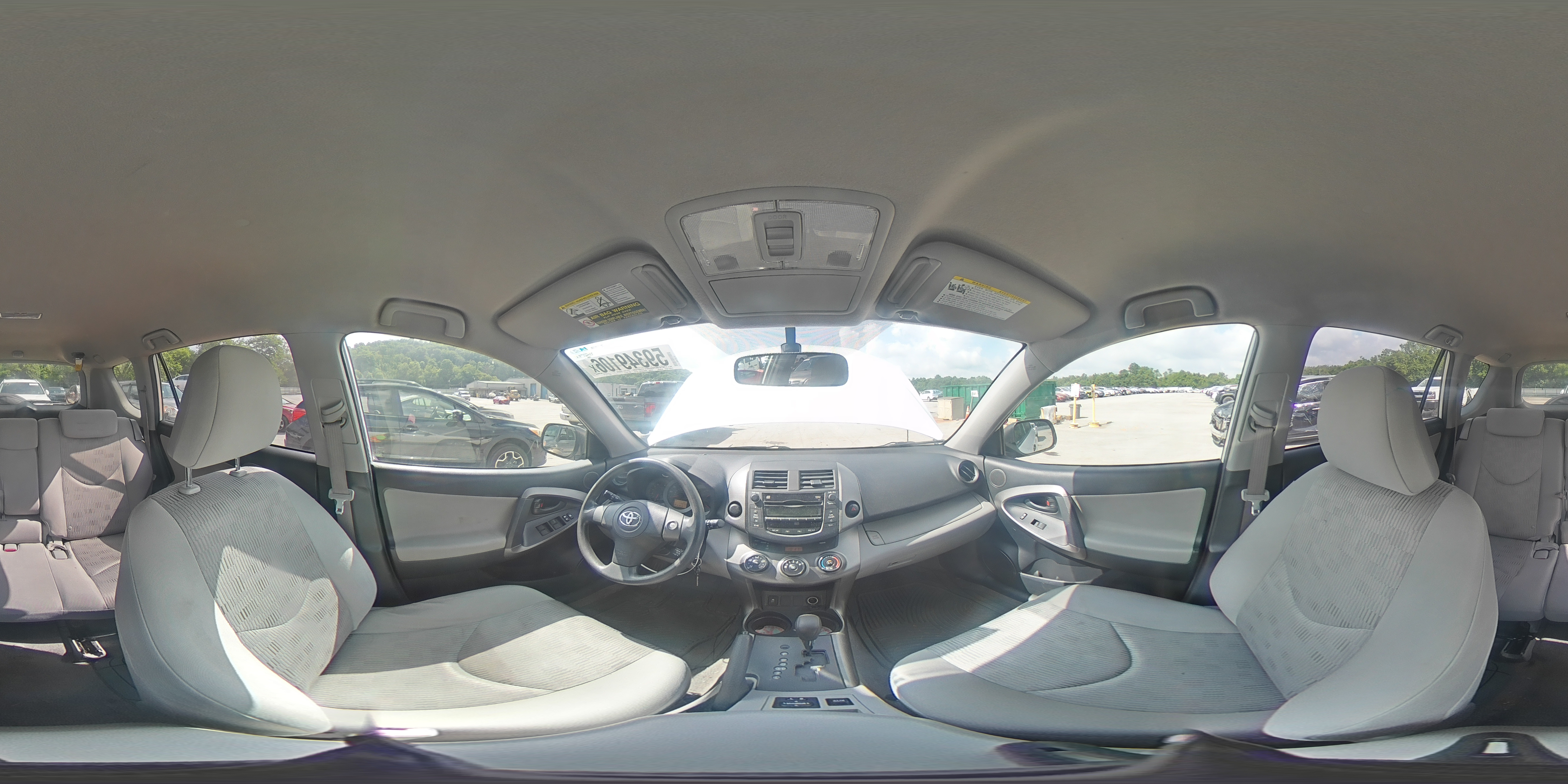 2010 Toyota Rav4 Base White vin: JTMZF4DV6A5019711