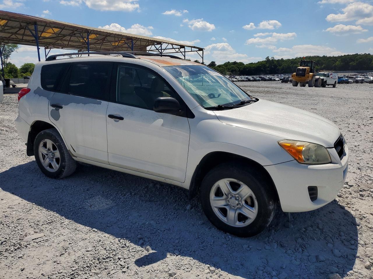 2010 Toyota Rav4 Base White vin: JTMZF4DV6A5028652
