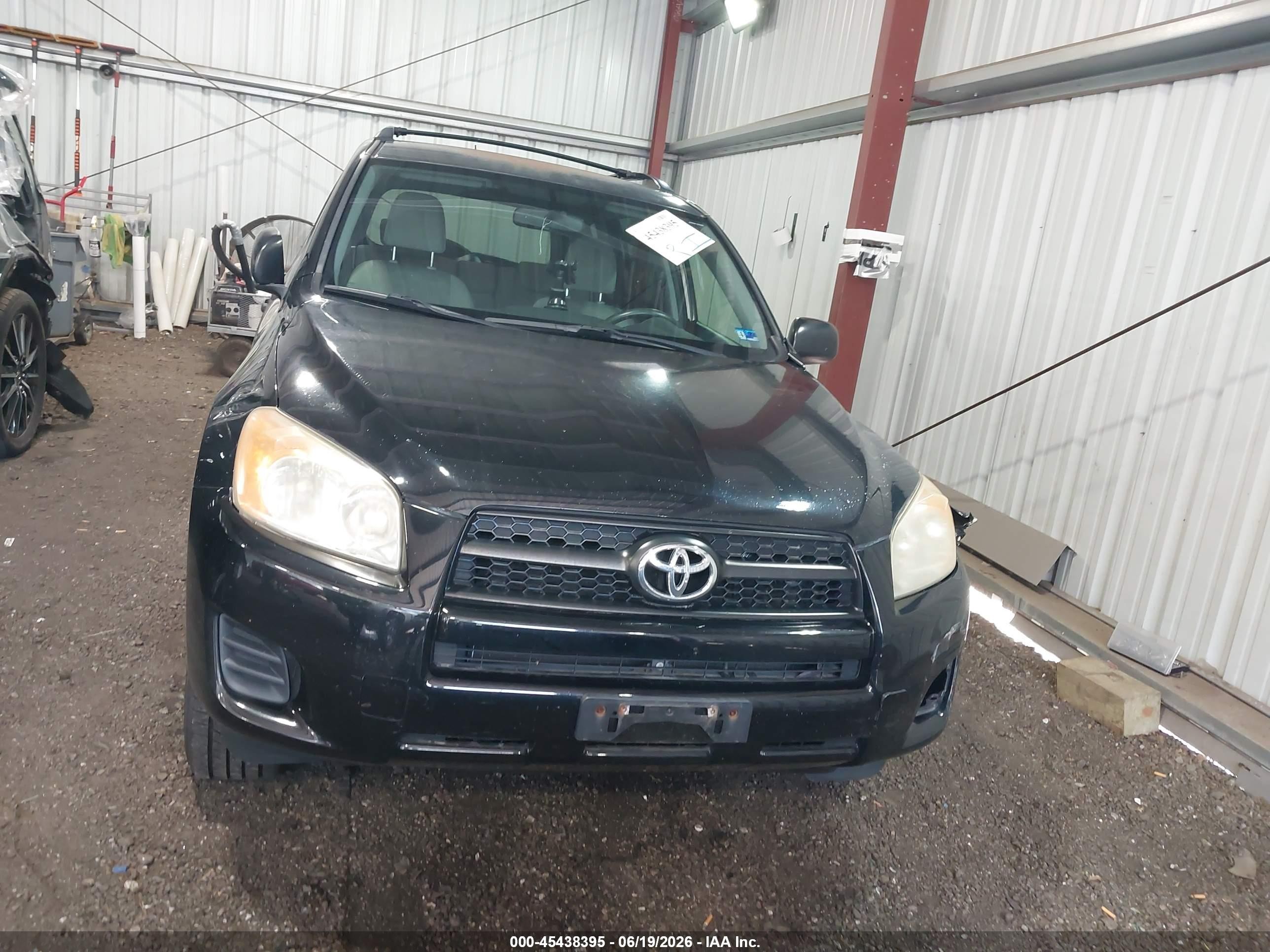 2010 Toyota Rav4   Black vin: JTMZF4DV6AD017138
