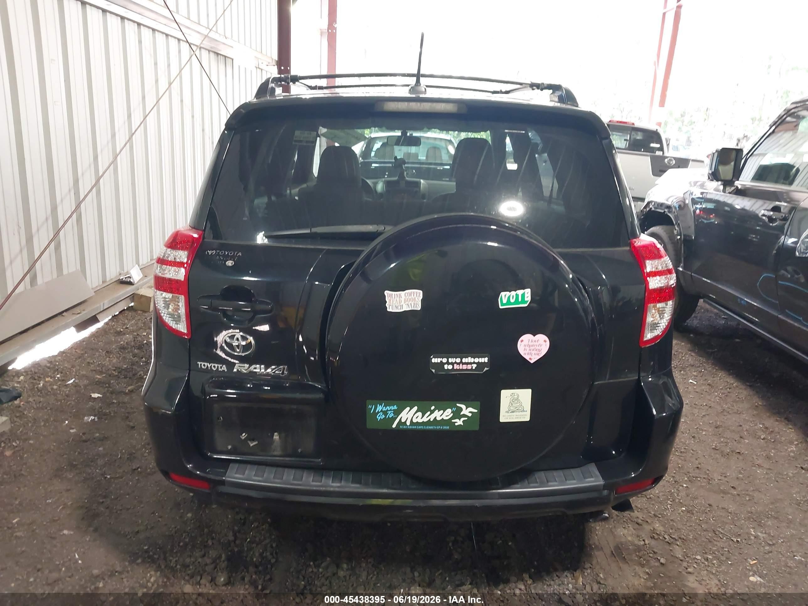 2010 Toyota Rav4   Black vin: JTMZF4DV6AD017138