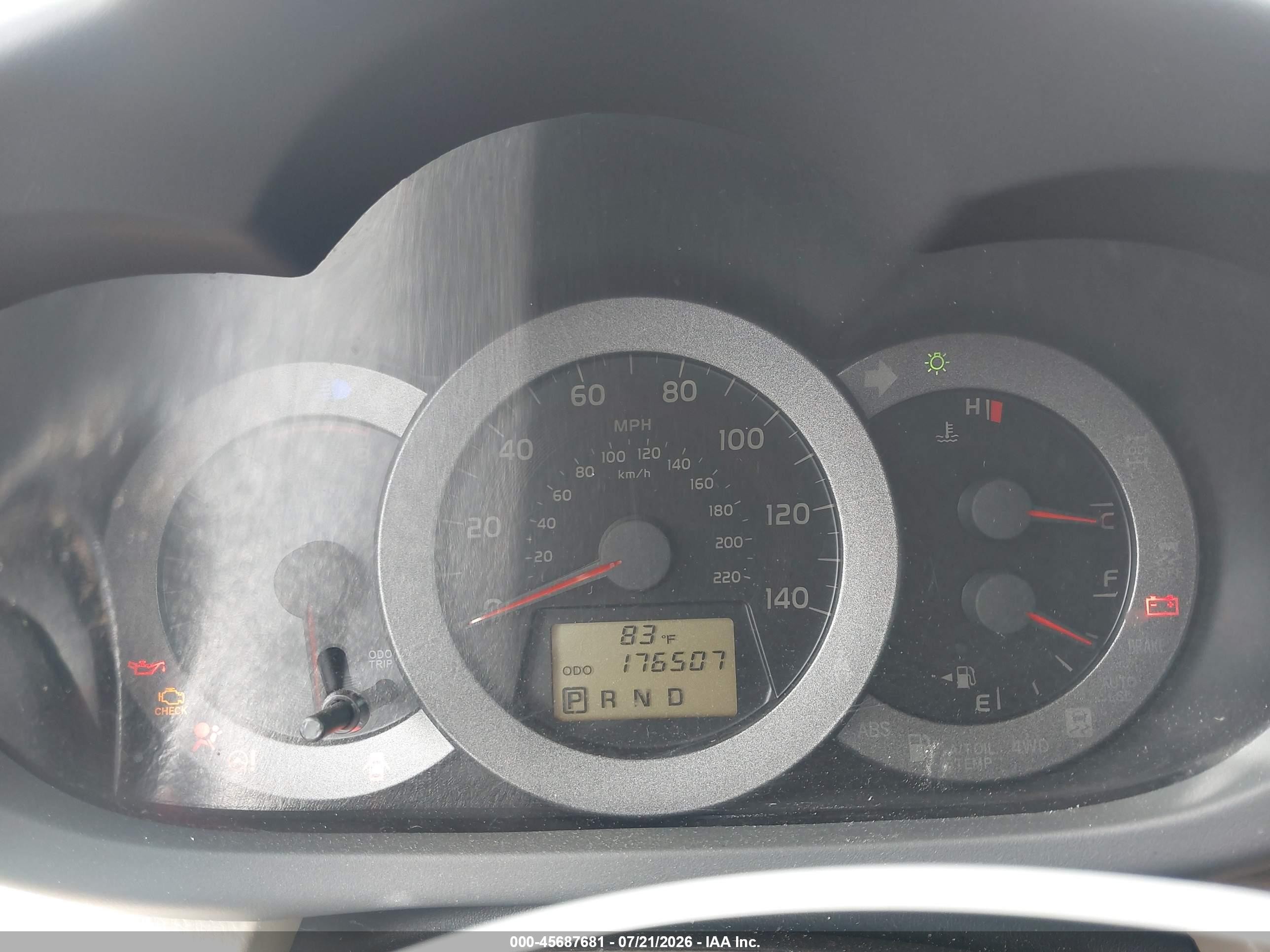 2010 Toyota Rav4   Red vin: JTMZF4DV6AD018869