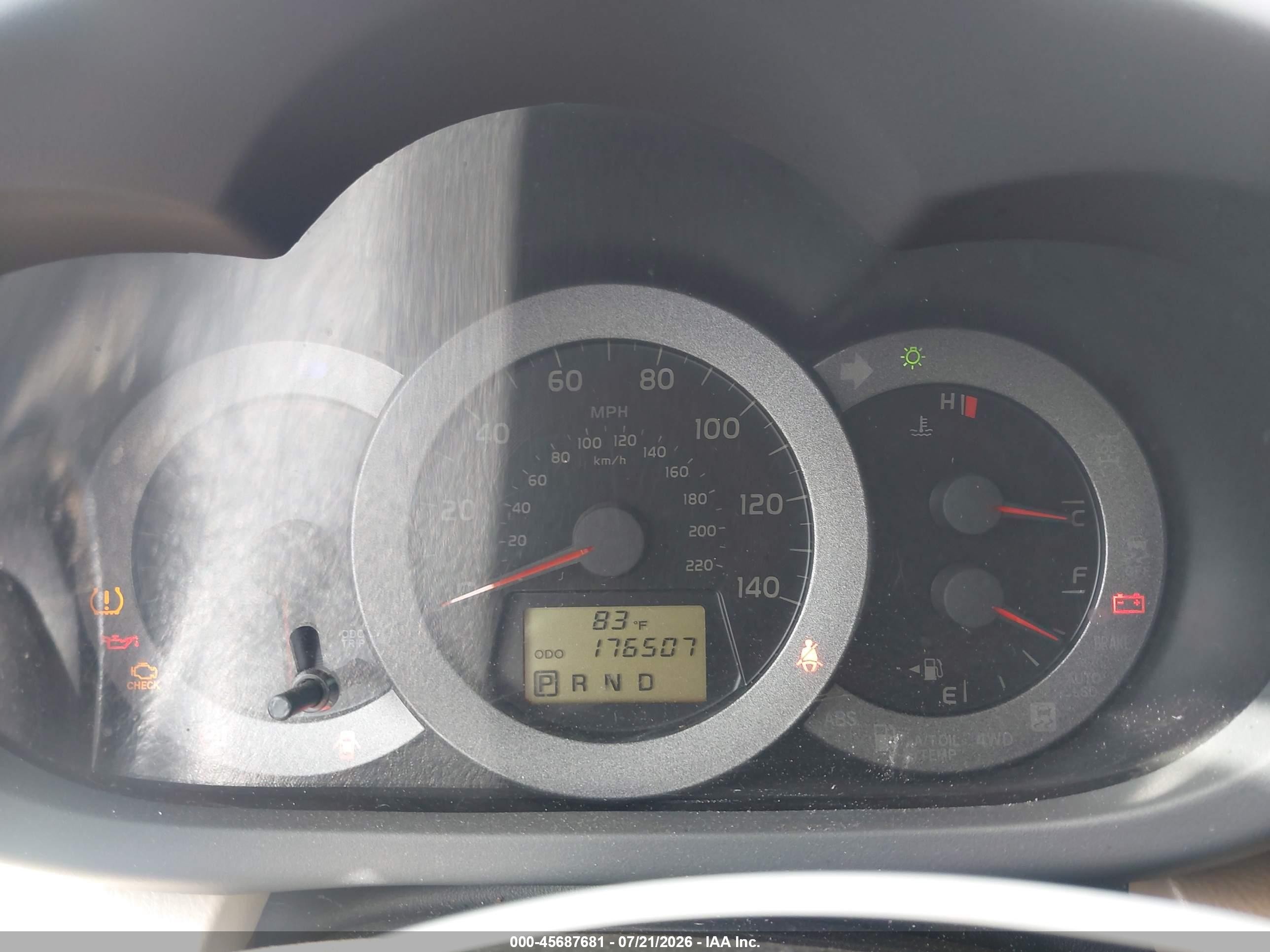 2010 Toyota Rav4   Red vin: JTMZF4DV6AD018869