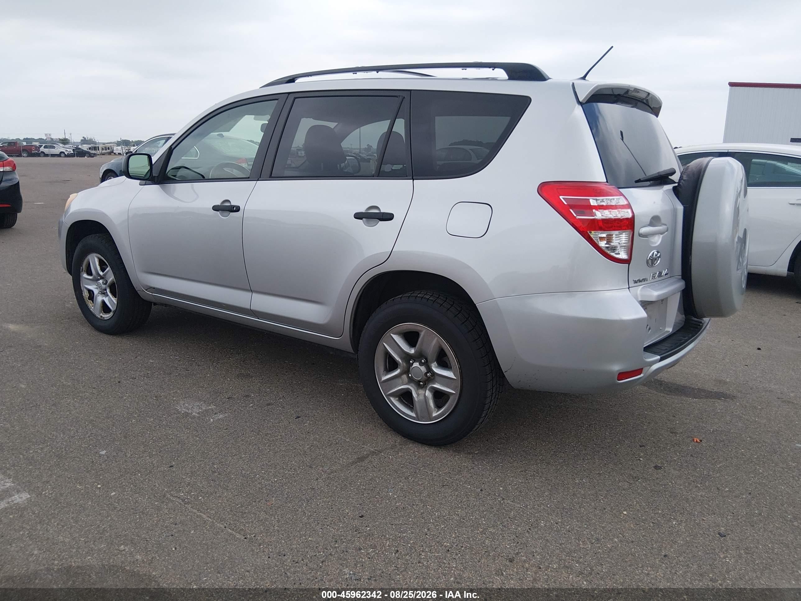 2010 Toyota Rav4   Silver vin: JTMZF4DV6AD020265