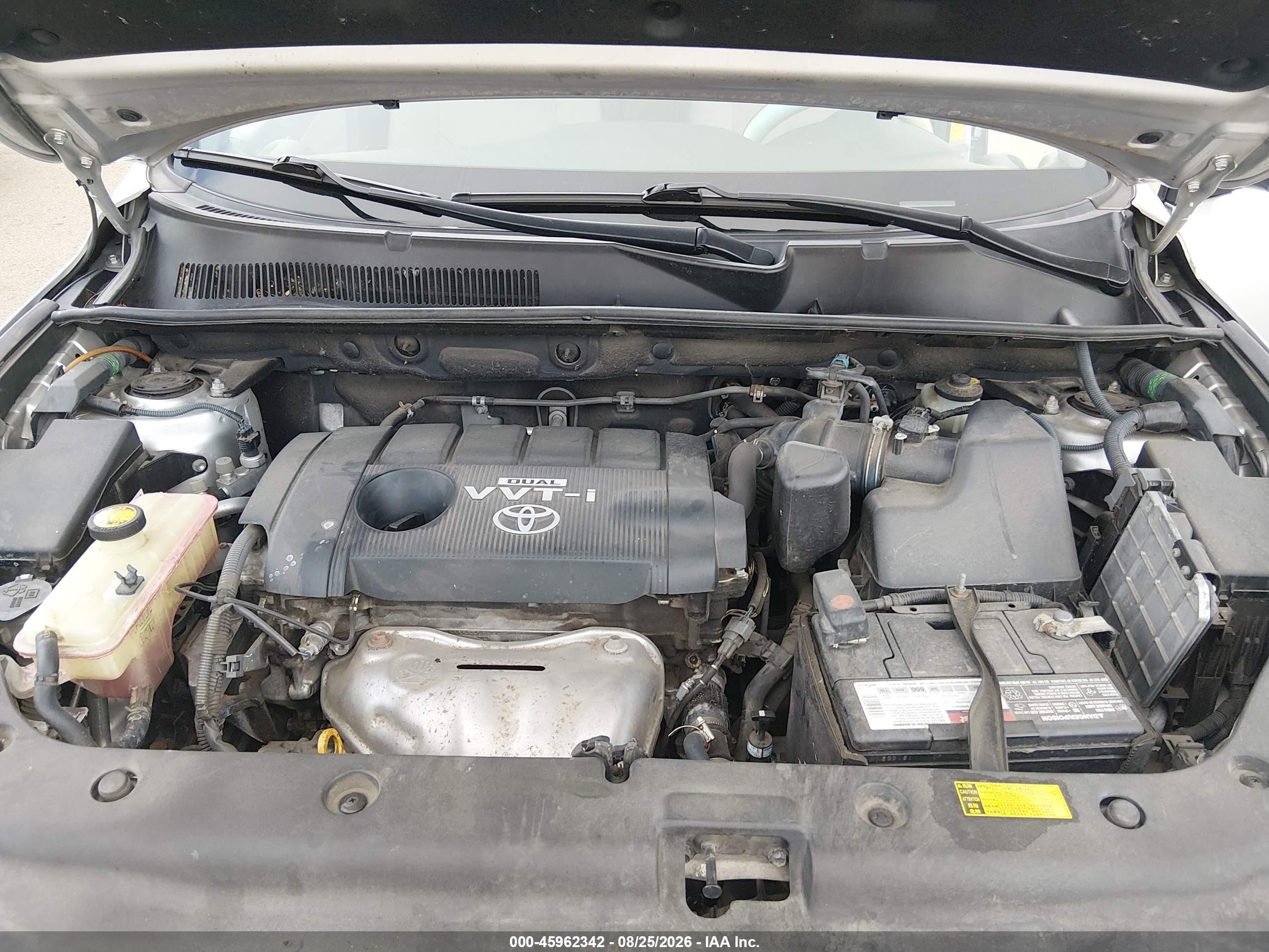 2010 Toyota Rav4   Silver vin: JTMZF4DV6AD020265