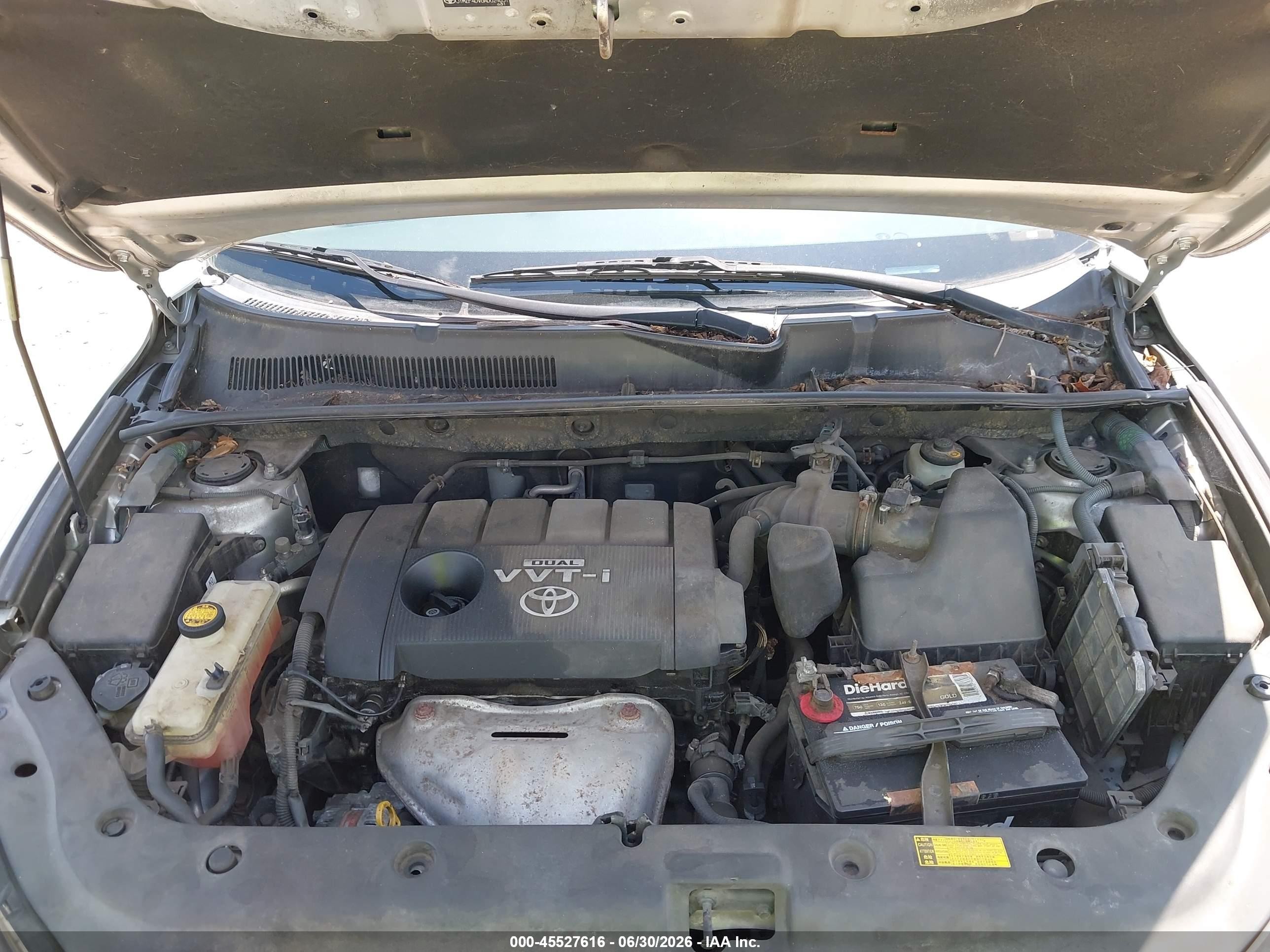 2010 Toyota Rav4   Silver vin: JTMZF4DV6AD024851