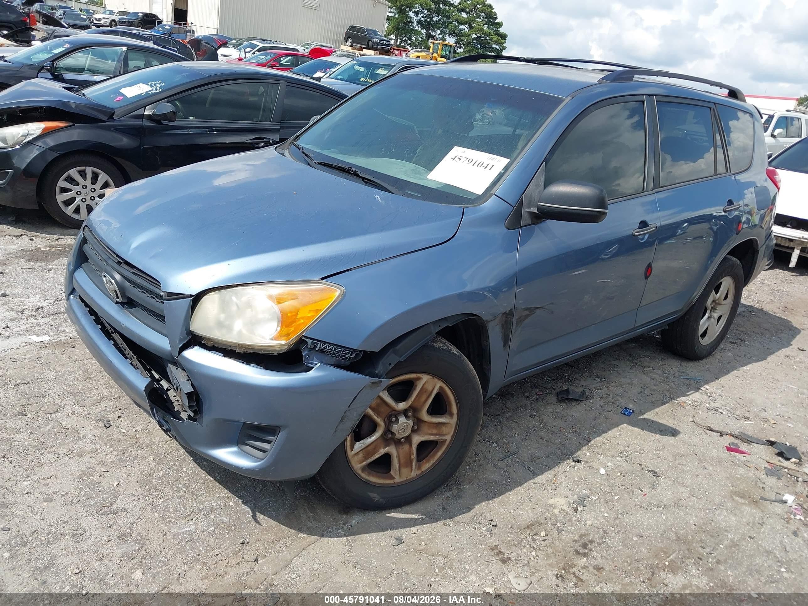 2011 Toyota Rav4   Blue vin: JTMZF4DV6BD029890