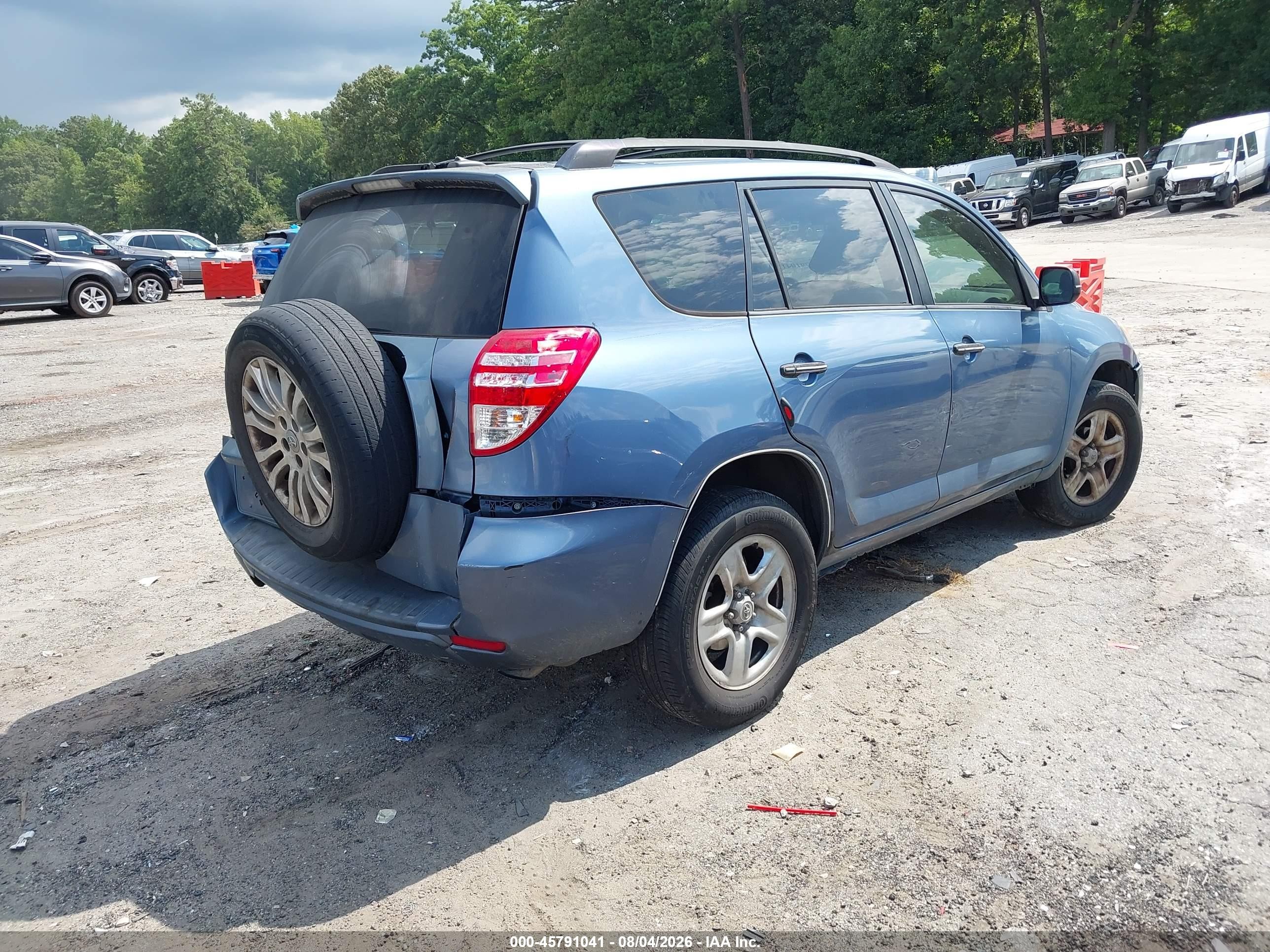 2011 Toyota Rav4   Blue vin: JTMZF4DV6BD029890