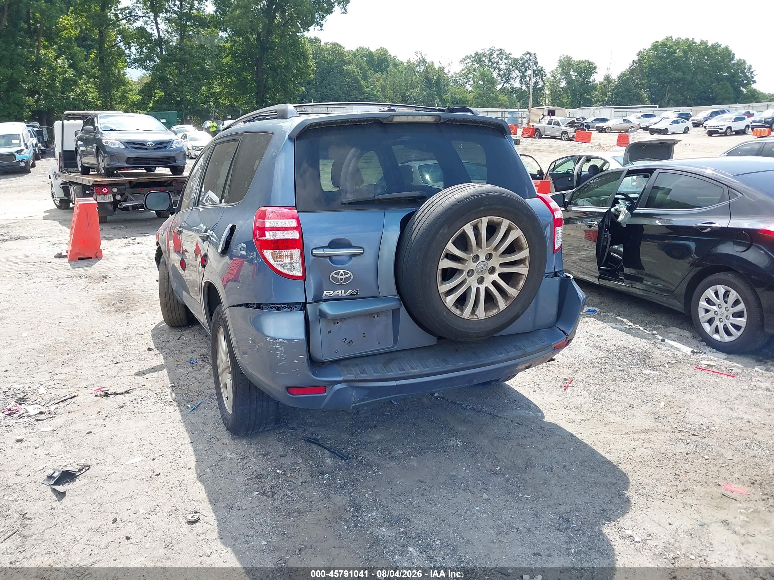 2011 Toyota Rav4   Blue vin: JTMZF4DV6BD029890