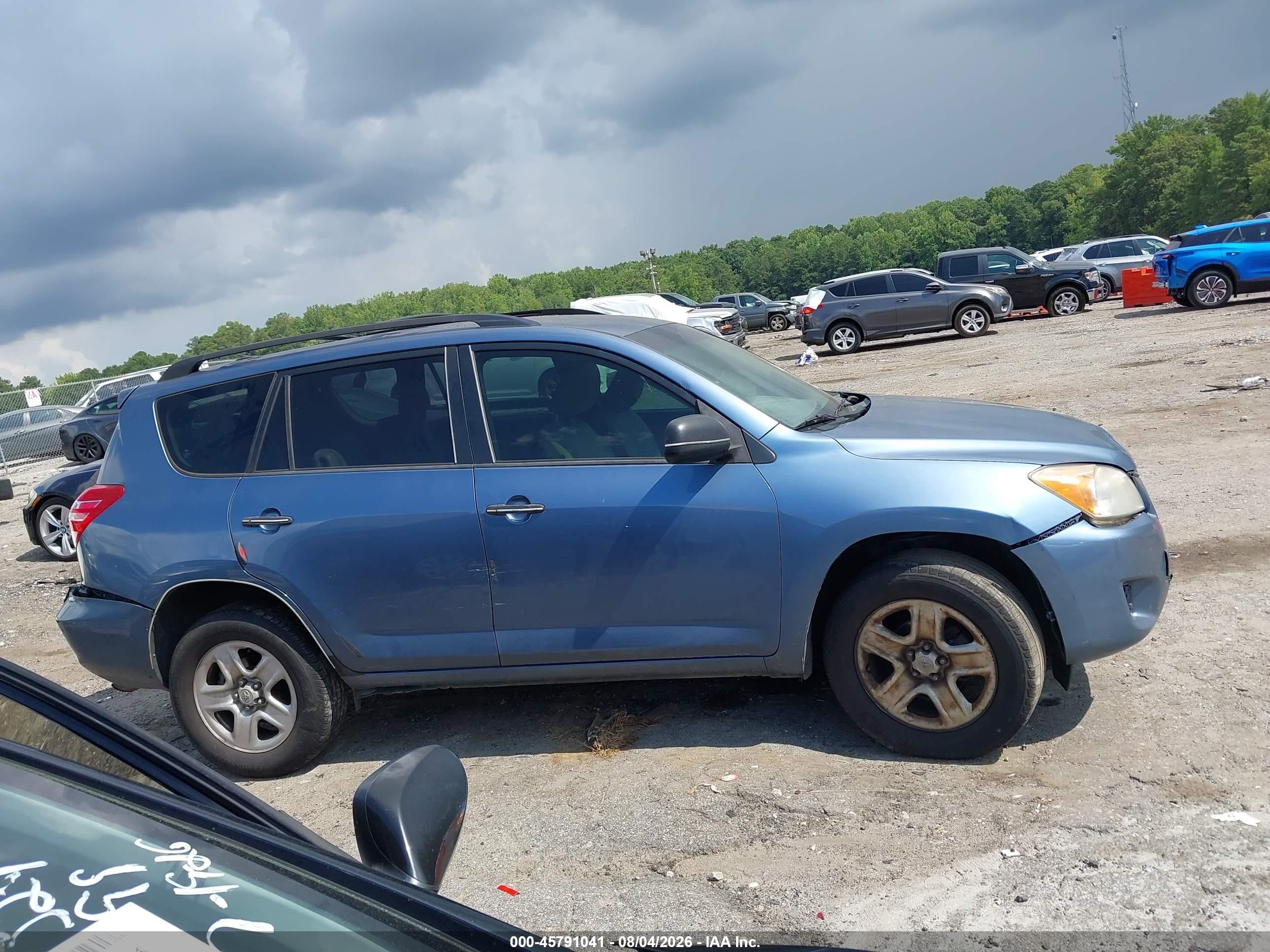 2011 Toyota Rav4   Blue vin: JTMZF4DV6BD029890