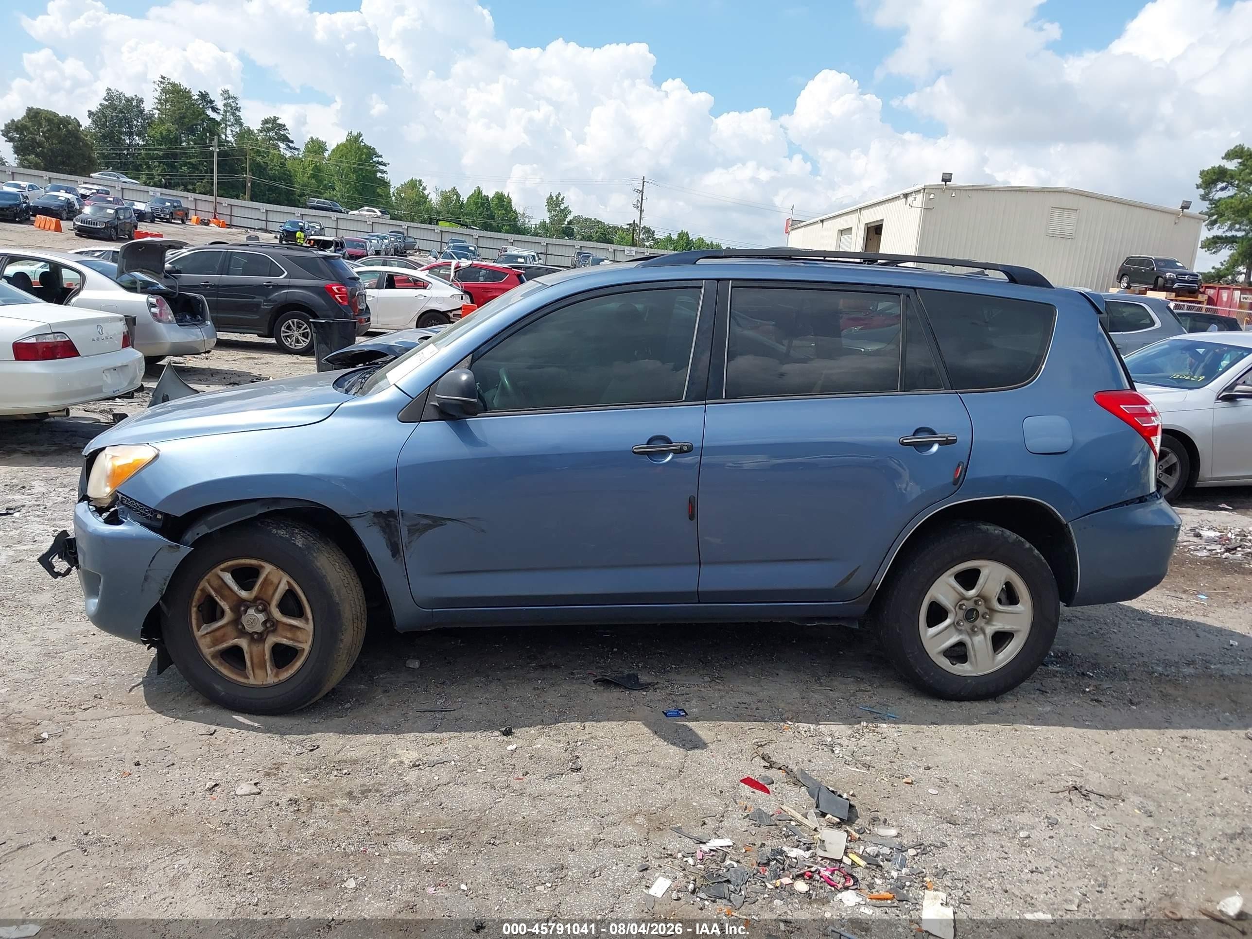 2011 Toyota Rav4   Blue vin: JTMZF4DV6BD029890