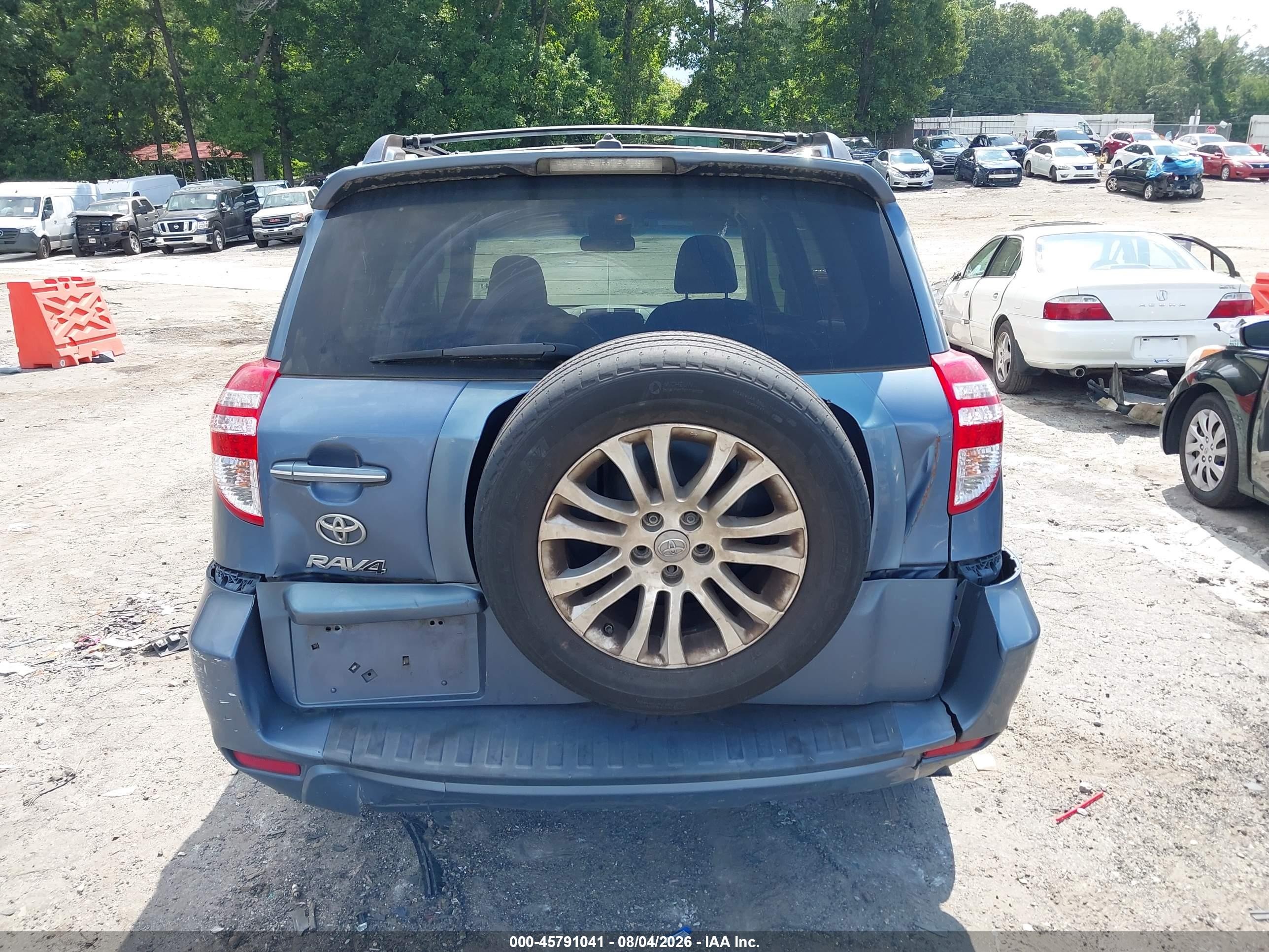 2011 Toyota Rav4   Blue vin: JTMZF4DV6BD029890