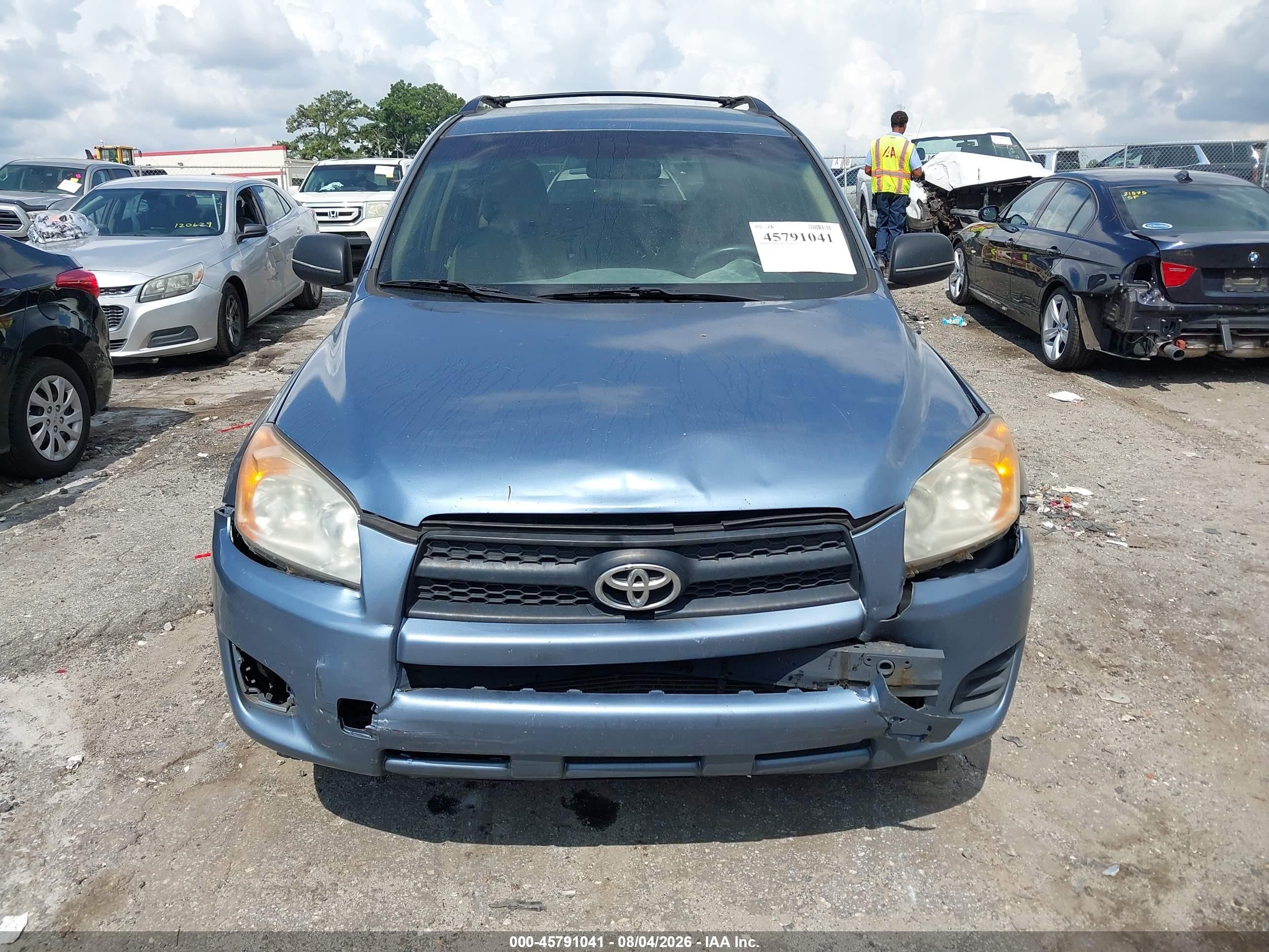 2011 Toyota Rav4   Blue vin: JTMZF4DV6BD029890