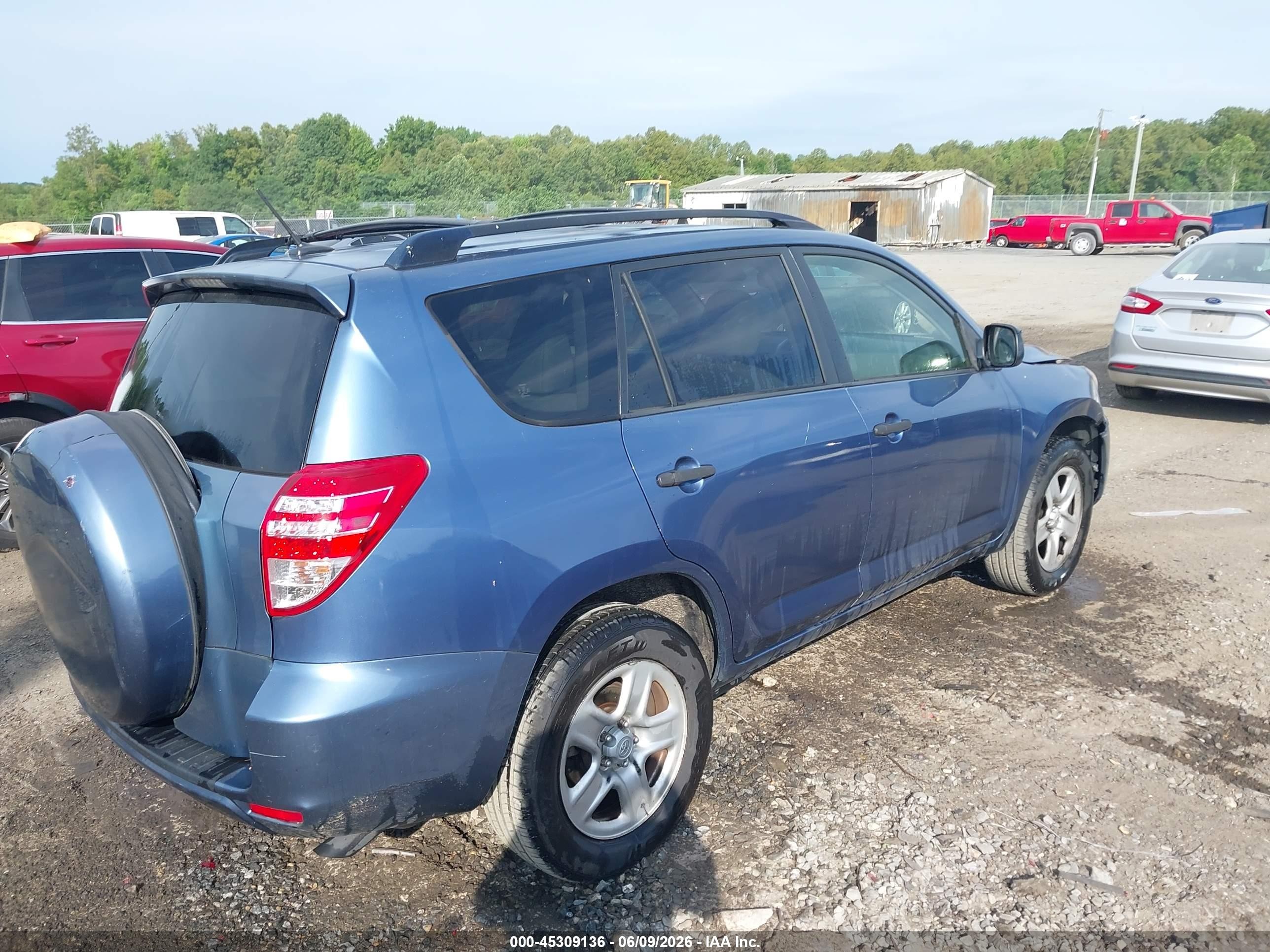 2012 Toyota Rav4 Синий vin: JTMZF4DV6CD034234