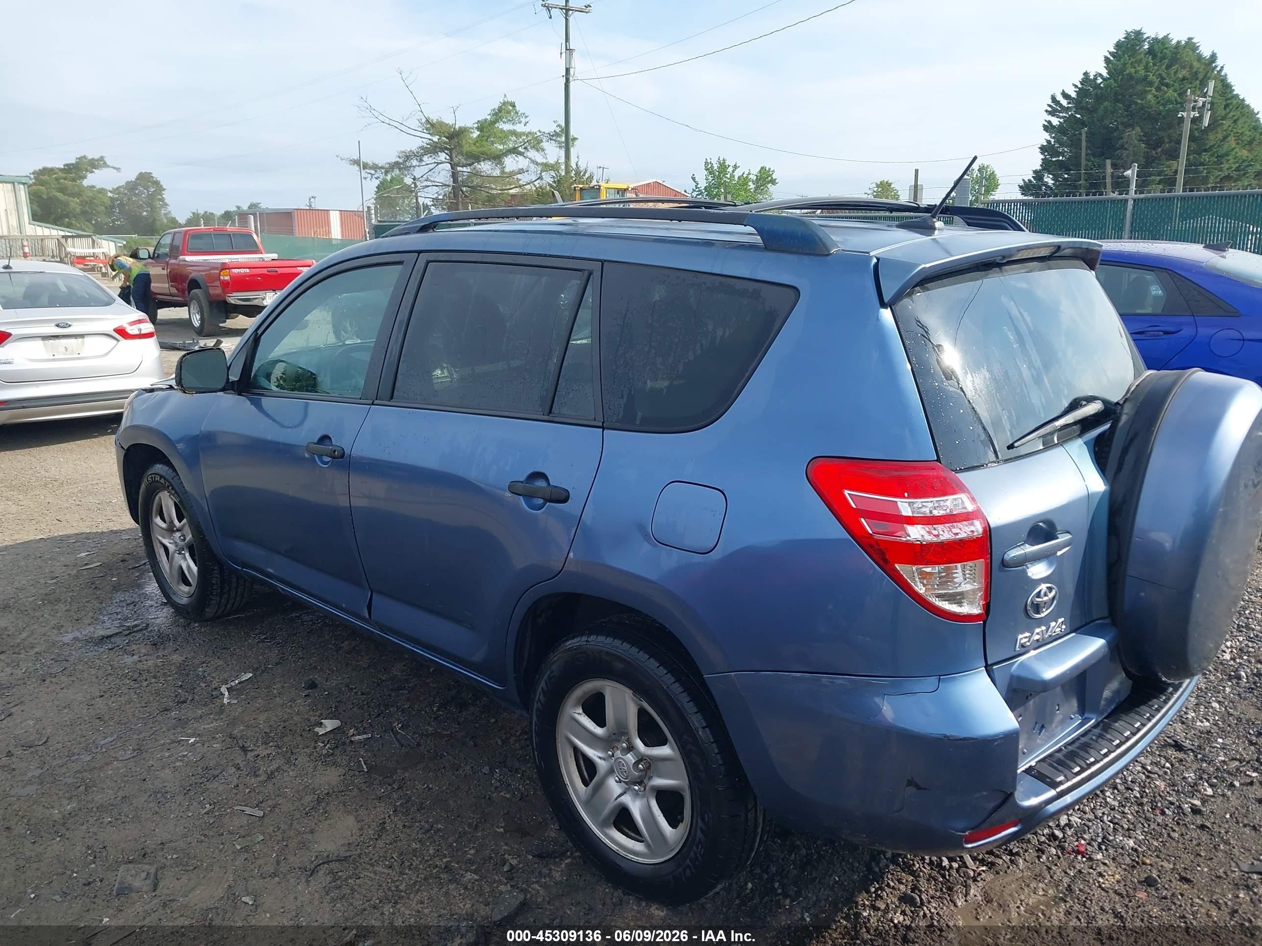 2012 Toyota Rav4 Синий vin: JTMZF4DV6CD034234