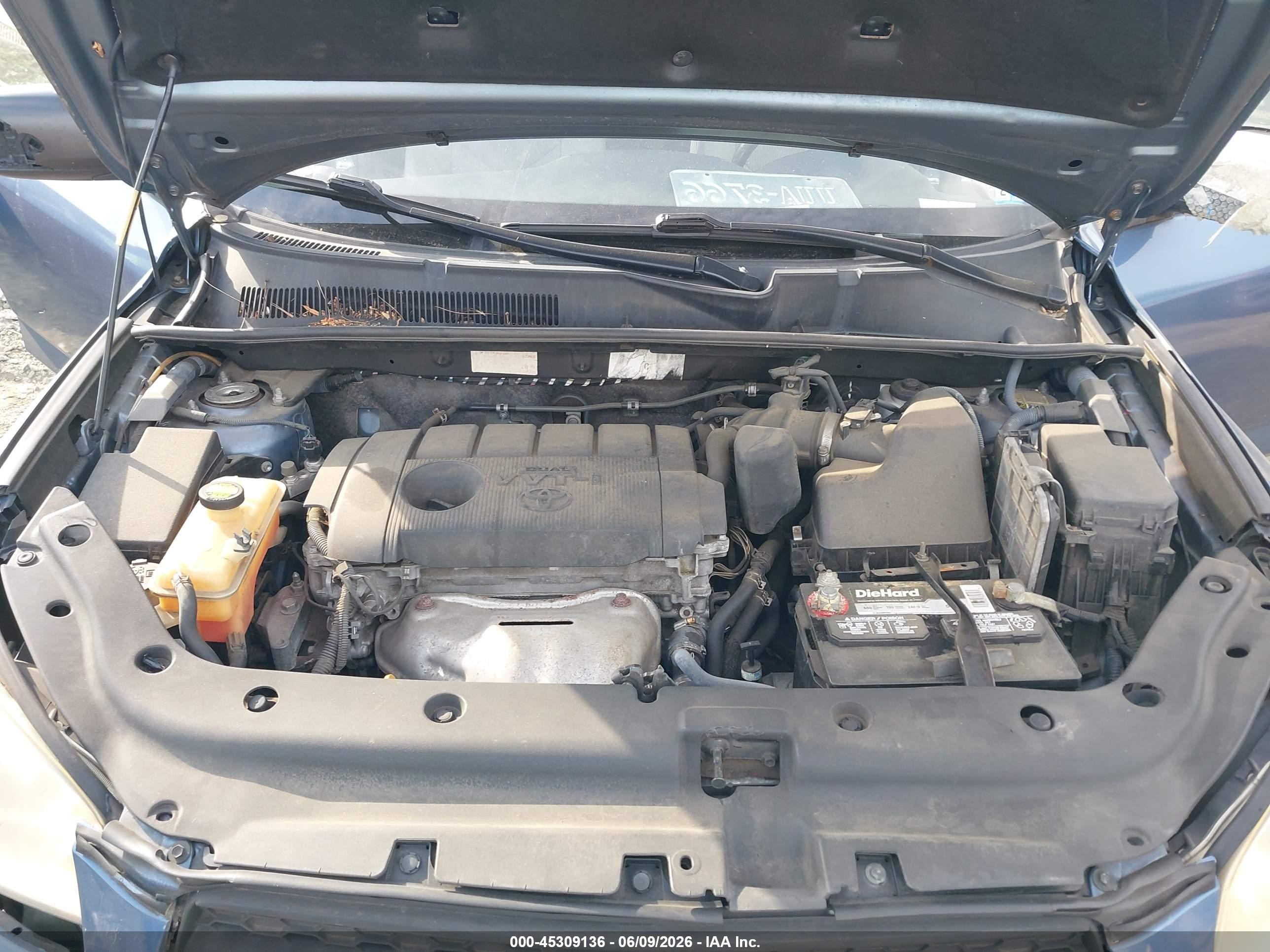 2012 Toyota Rav4 Синий vin: JTMZF4DV6CD034234