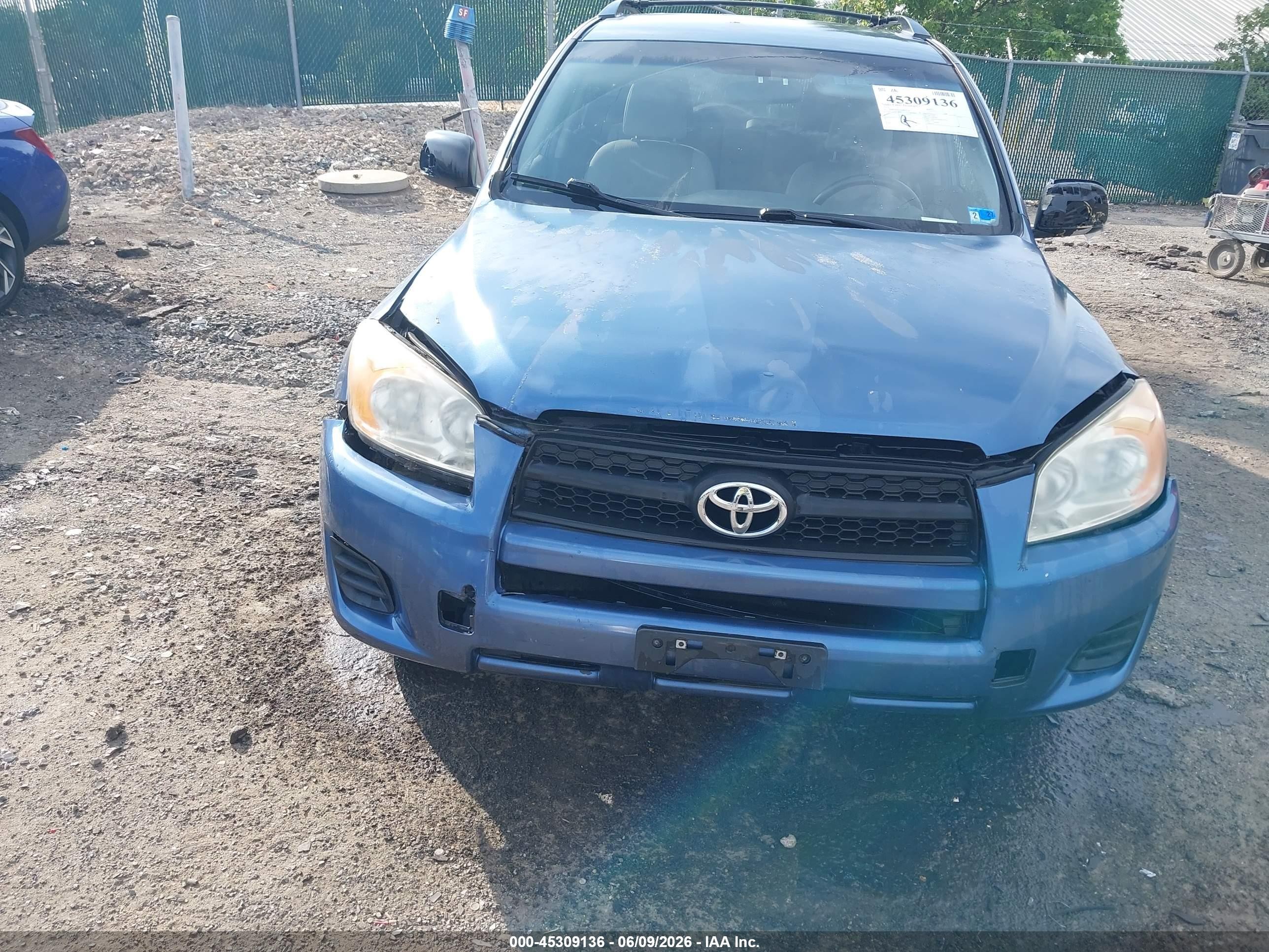 2012 Toyota Rav4 Синий vin: JTMZF4DV6CD034234