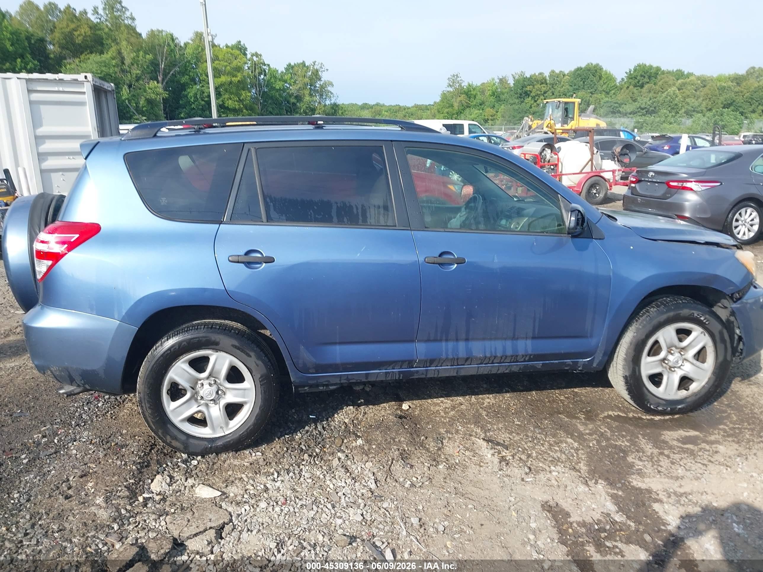 2012 Toyota Rav4 Синий vin: JTMZF4DV6CD034234