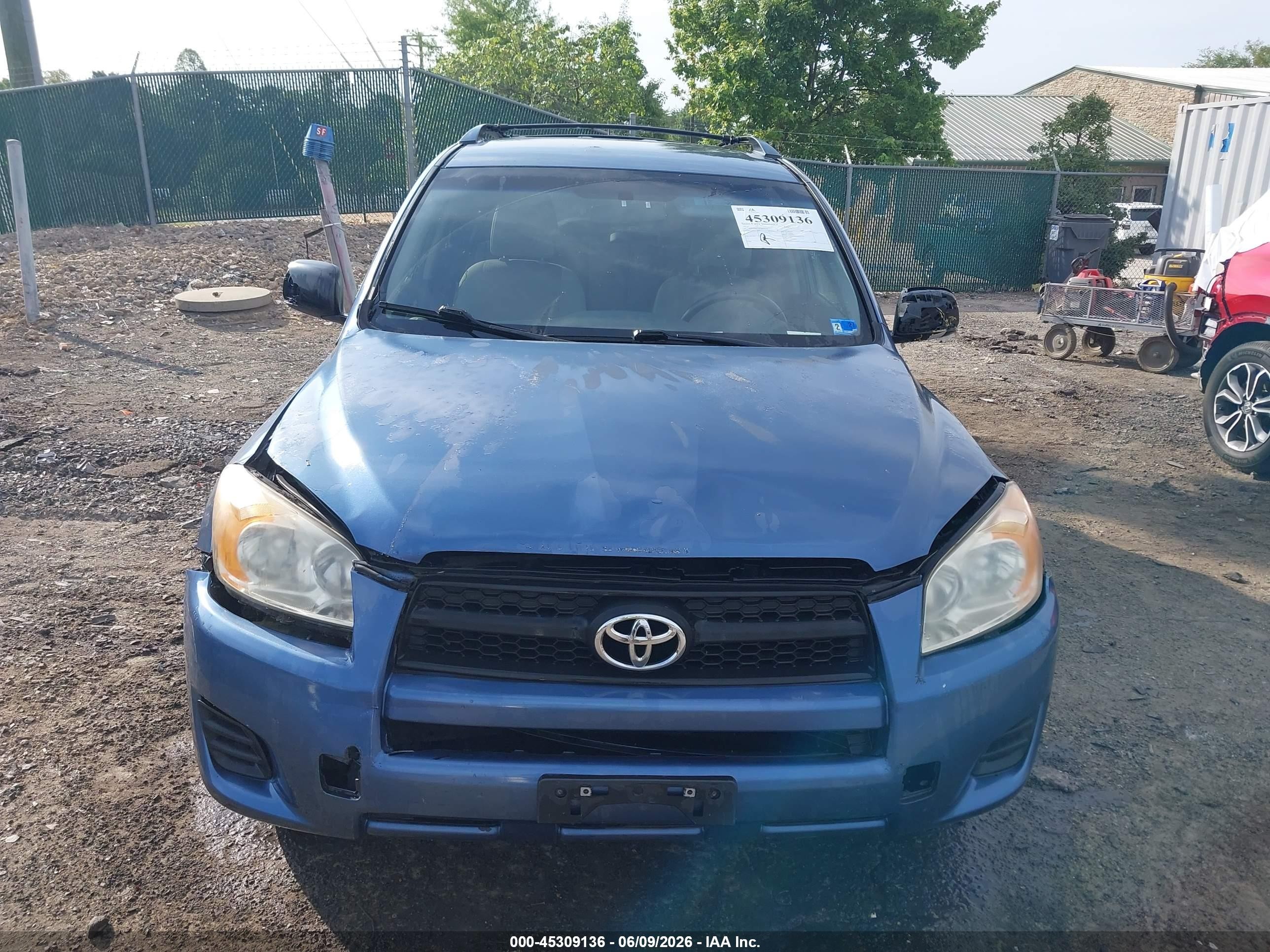 2012 Toyota Rav4 Синий vin: JTMZF4DV6CD034234