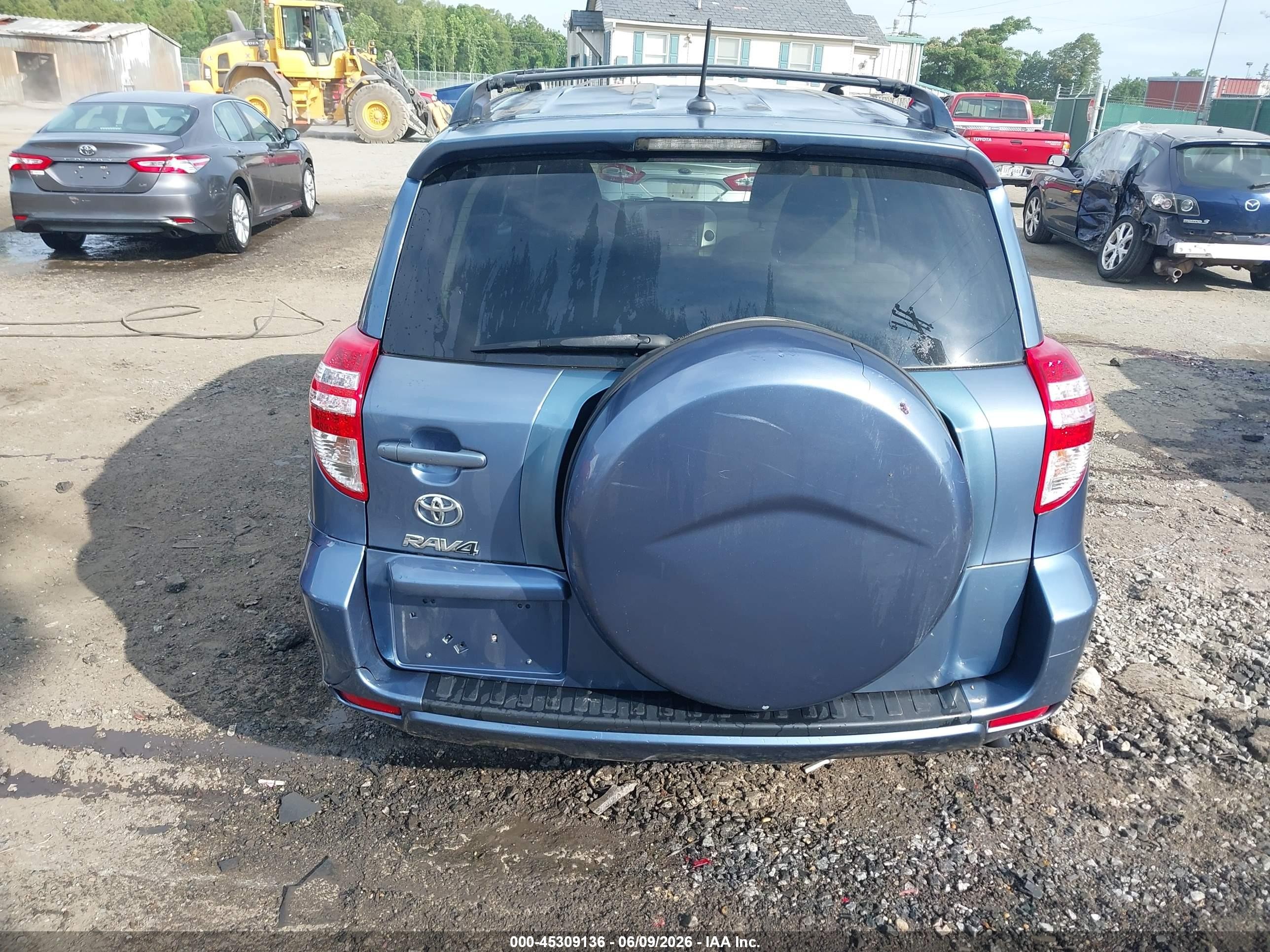 2012 Toyota Rav4 Синий vin: JTMZF4DV6CD034234
