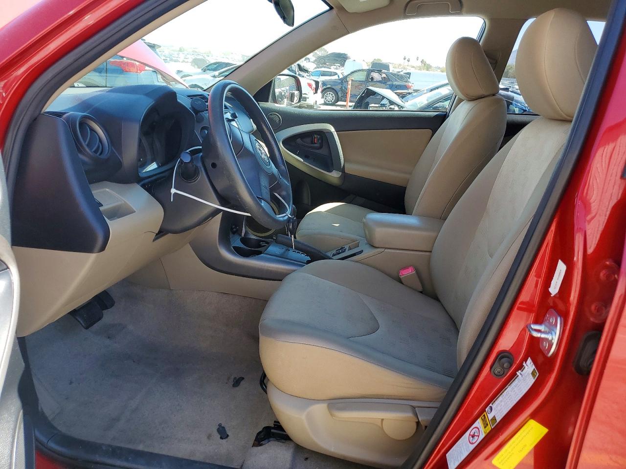 2010 Toyota Rav4 Base Red vin: JTMZF4DV7A5025002