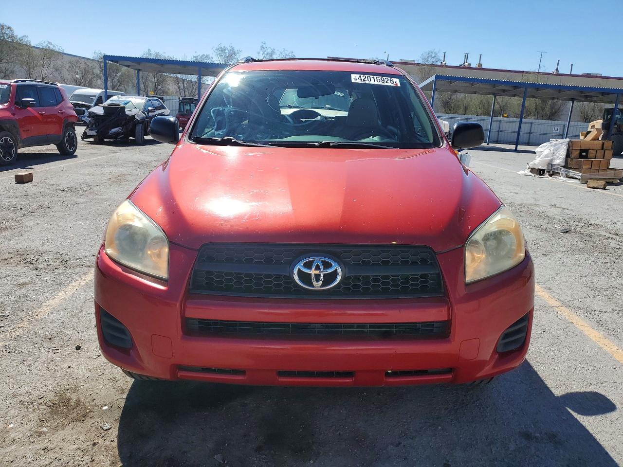 2010 Toyota Rav4 Base Red vin: JTMZF4DV7A5025002