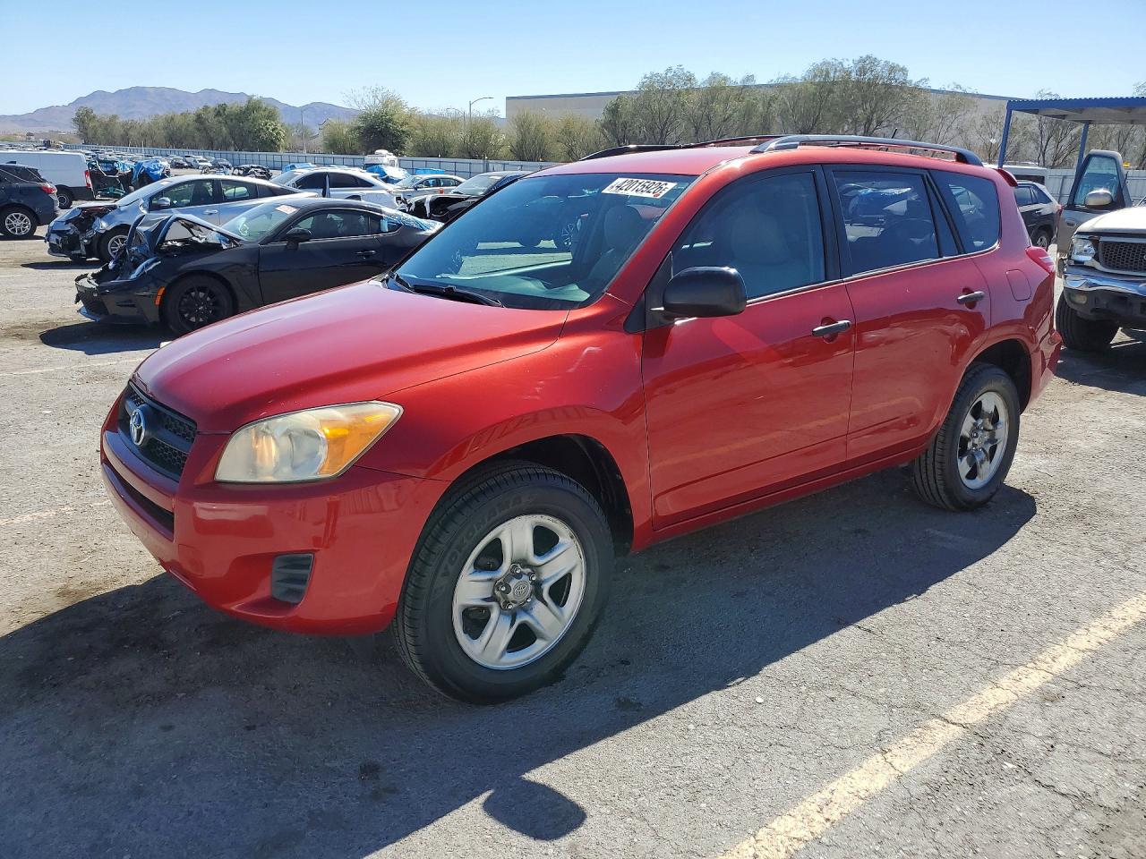 2010 Toyota Rav4 Base Red vin: JTMZF4DV7A5025002