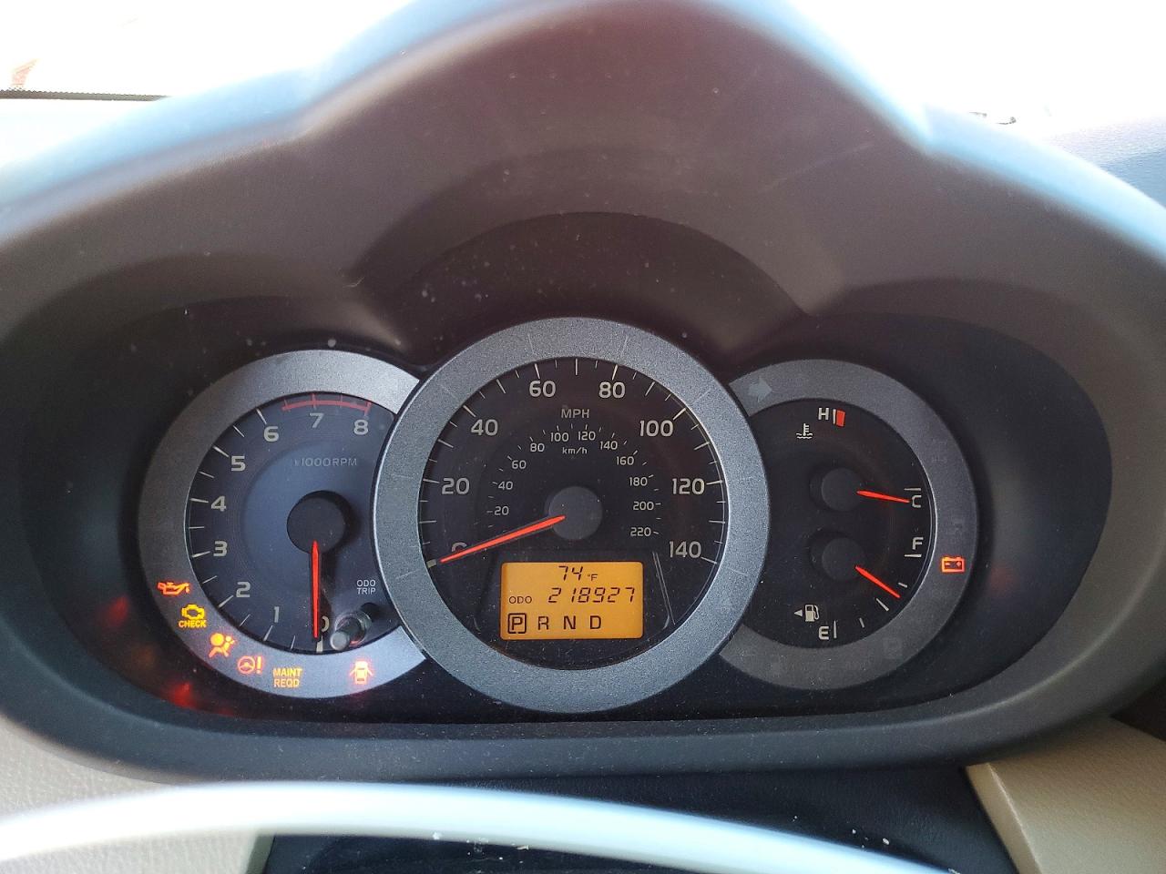 2010 Toyota Rav4 Base Red vin: JTMZF4DV7A5025002