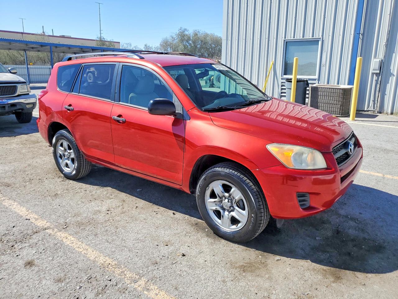 2010 Toyota Rav4 Base Red vin: JTMZF4DV7A5025002