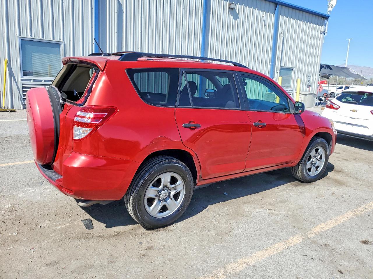2010 Toyota Rav4 Base Red vin: JTMZF4DV7A5025002