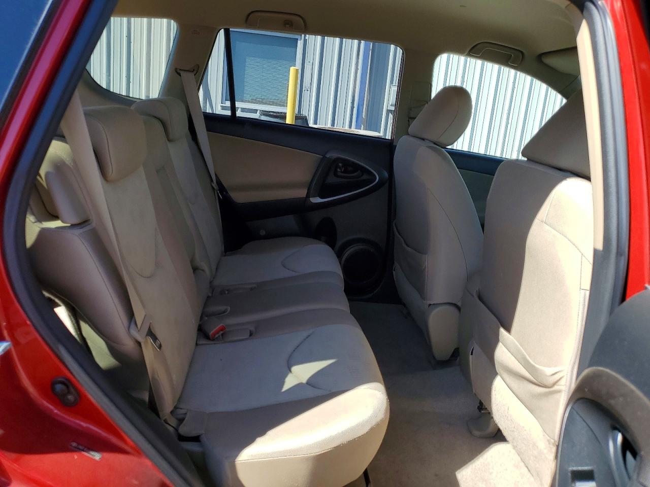 2010 Toyota Rav4 Base Red vin: JTMZF4DV7A5025002