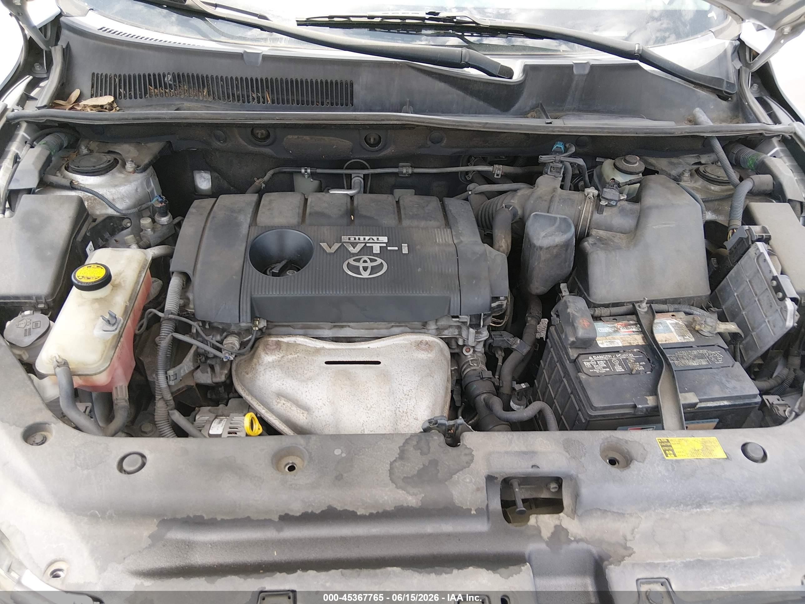 2010 Toyota Rav4 Silver vin: JTMZF4DV7AD019965