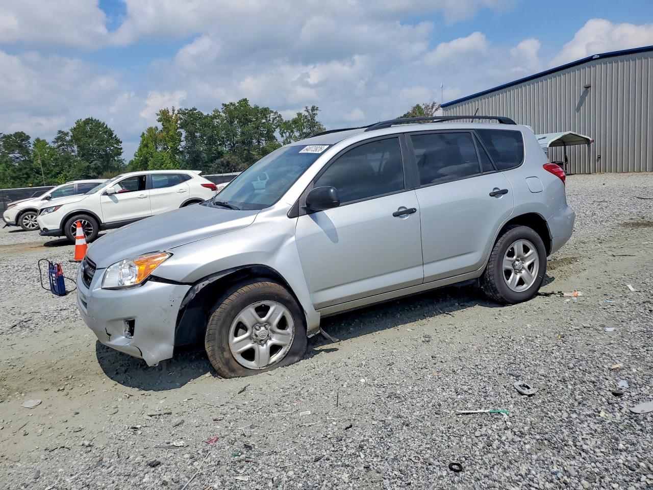 2010 Toyota Rav4 Base Silver vin: JTMZF4DV7AD023854
